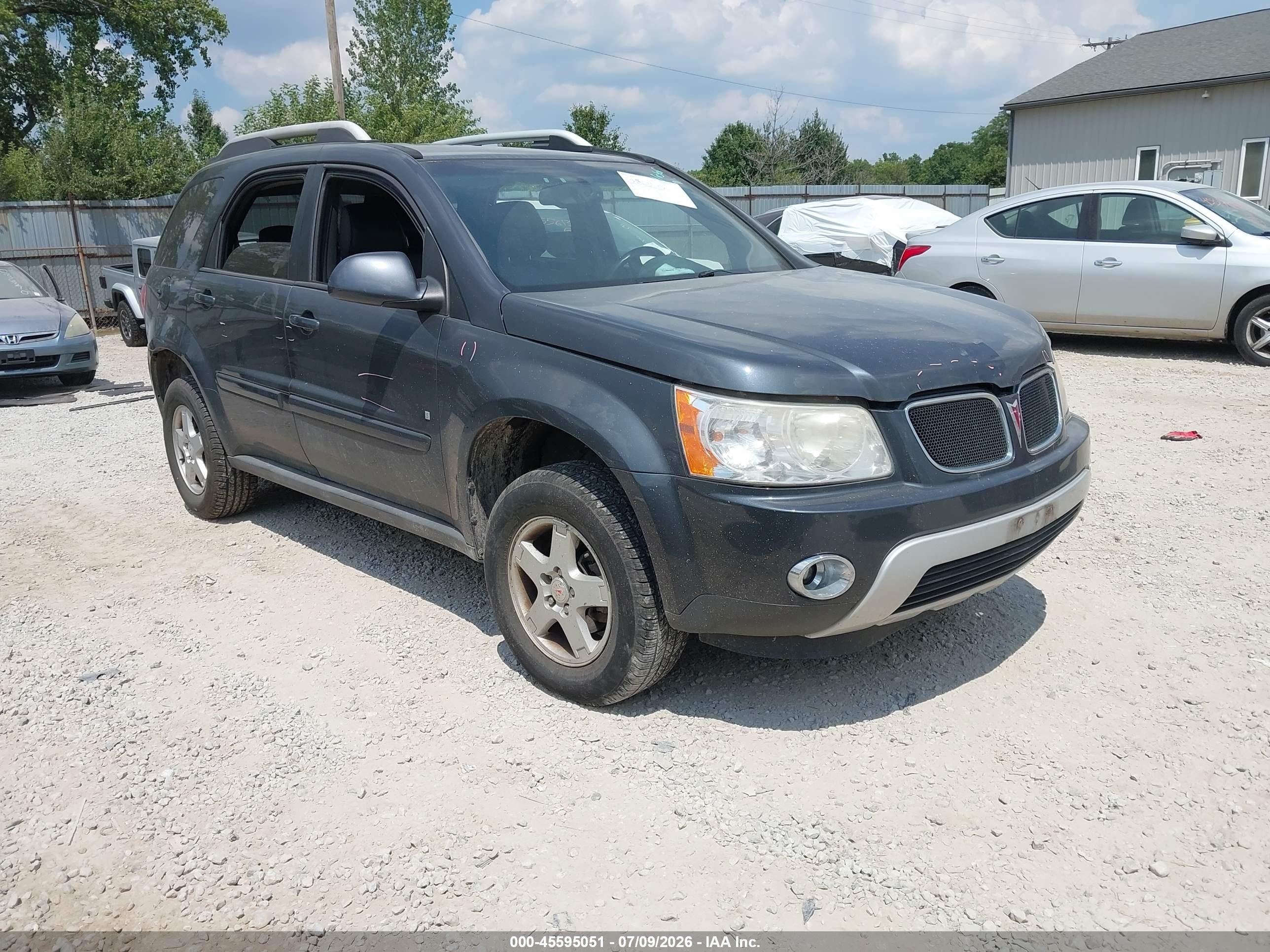 2009 Pontiac Torrent, VIN 2CKDL33F196243579 — Rear end
