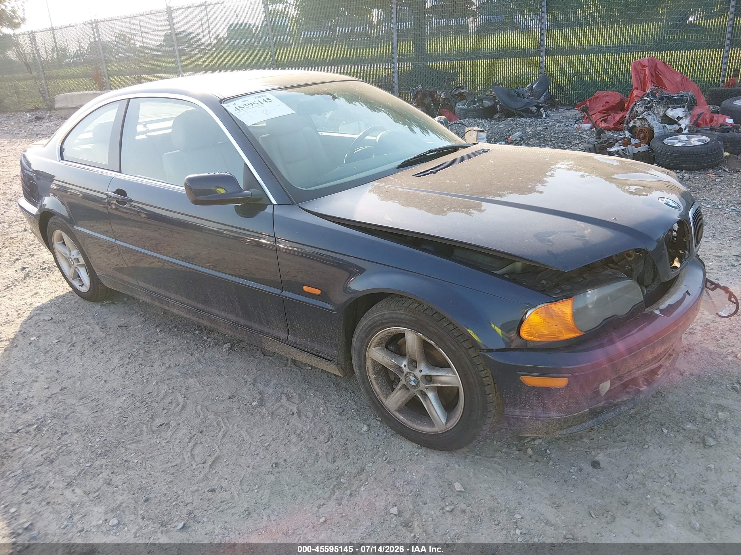 2003 BMW 3 Series 325Ci, VIN WBABN33403PG62053 — Side