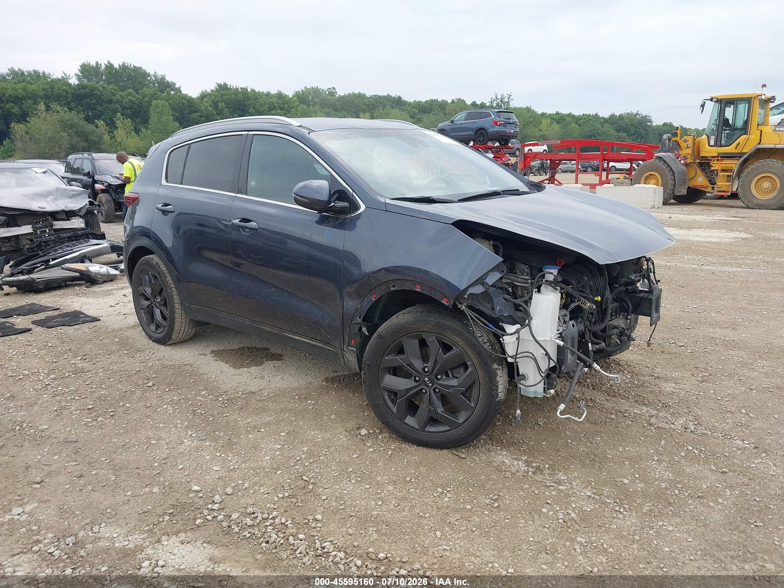 2020 Kia Sportage S, VIN KNDP63AC5L7725483 — Front end