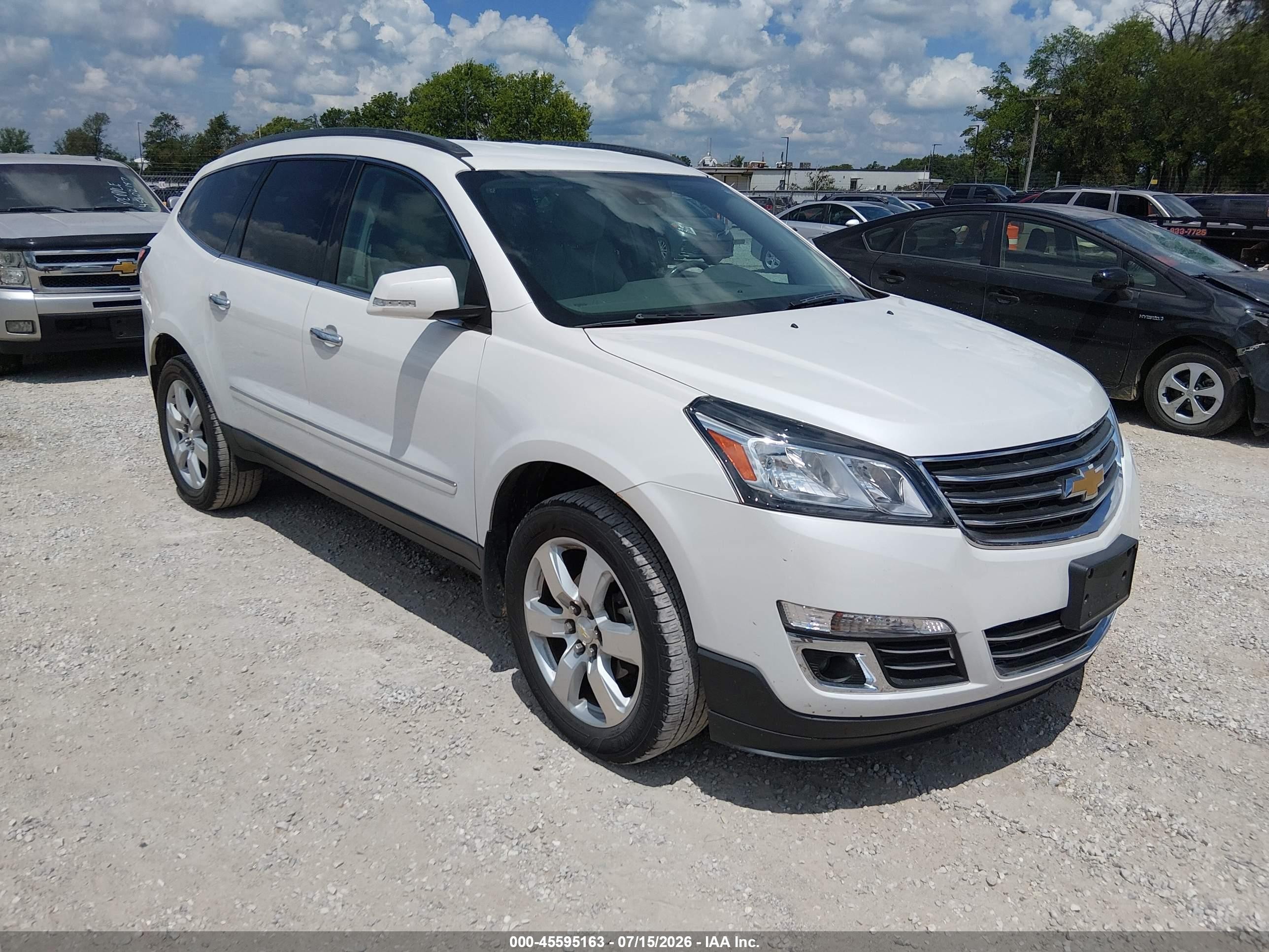2017 Chevrolet Traverse Premier, VIN 1GNKRJKD3HJ160925 — Hail