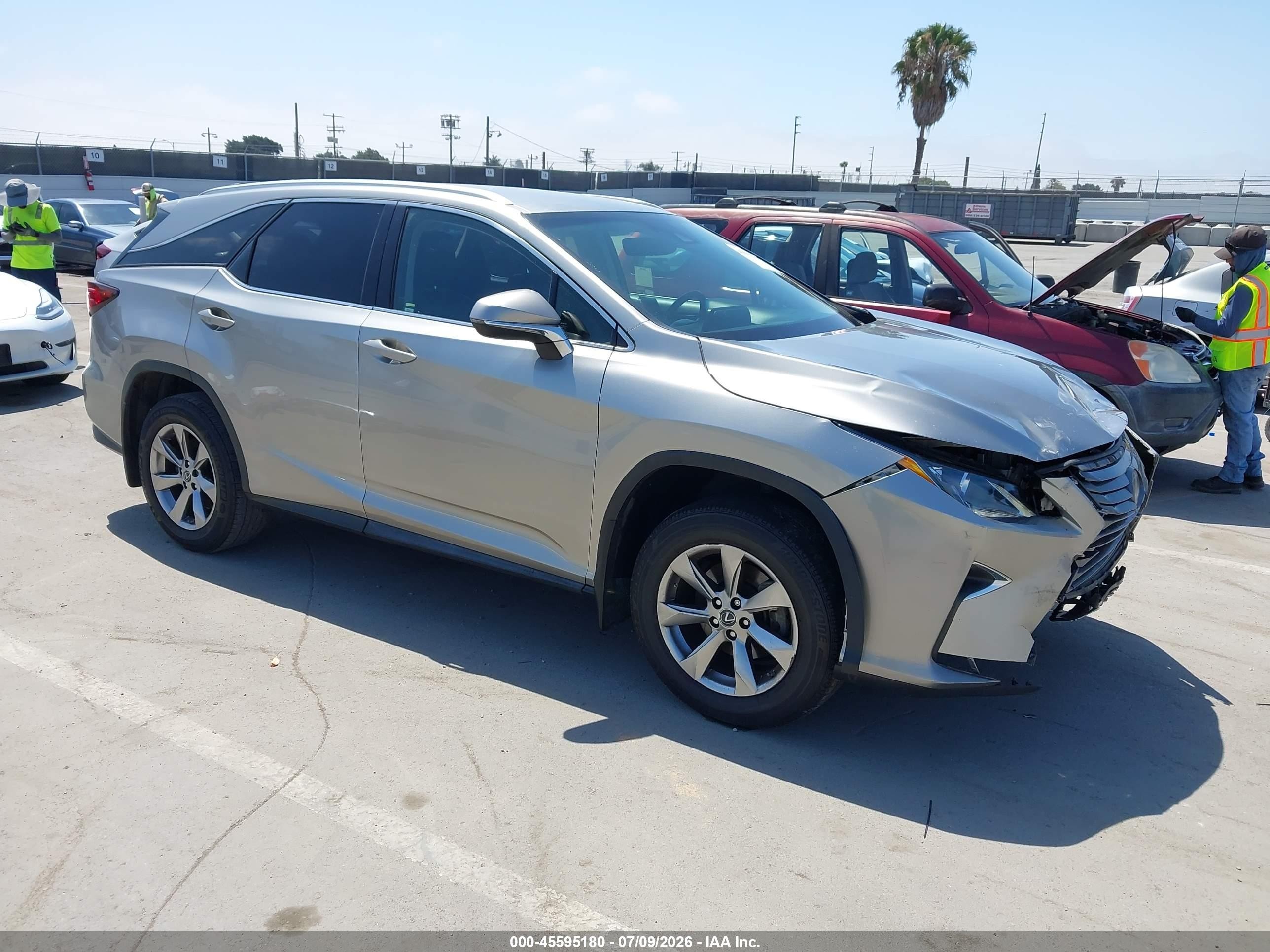 2019 Lexus RX 350L Premium, VIN JTJGZKCAXK2010544 — Front end
