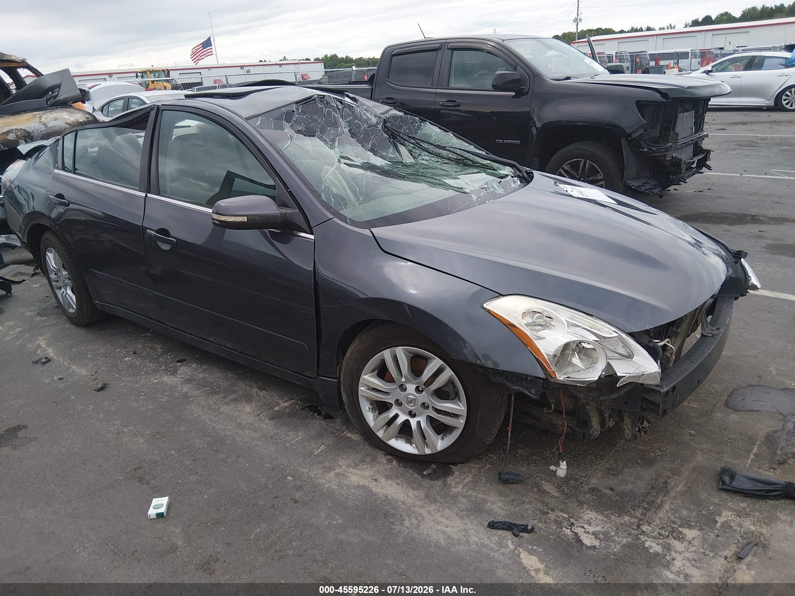 2012 Nissan Altima S, VIN 1N4AL2AP0CN439053 — Rollover