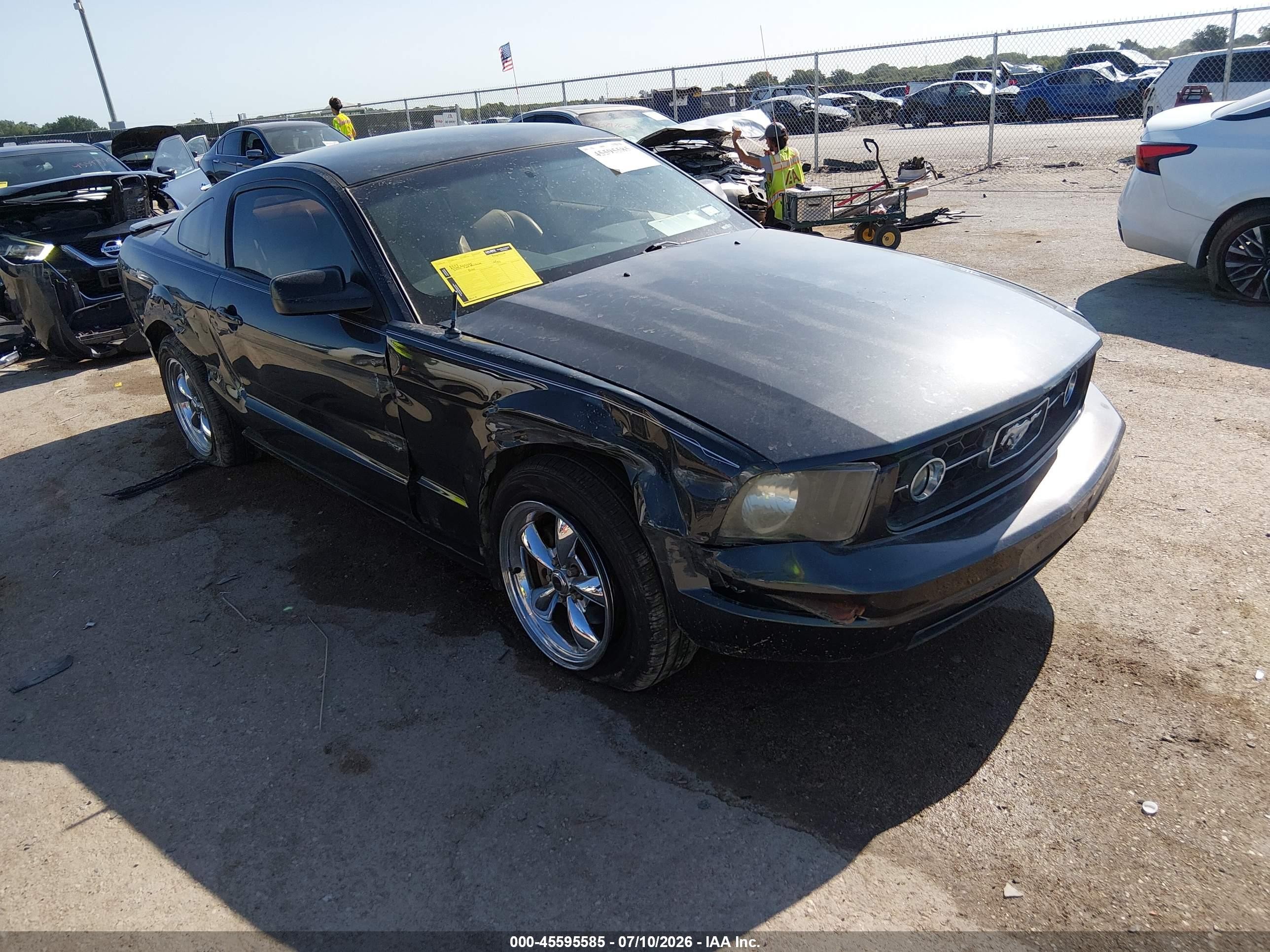2009 Ford Mustang, VIN 1ZVHT80N695101934 — Front end