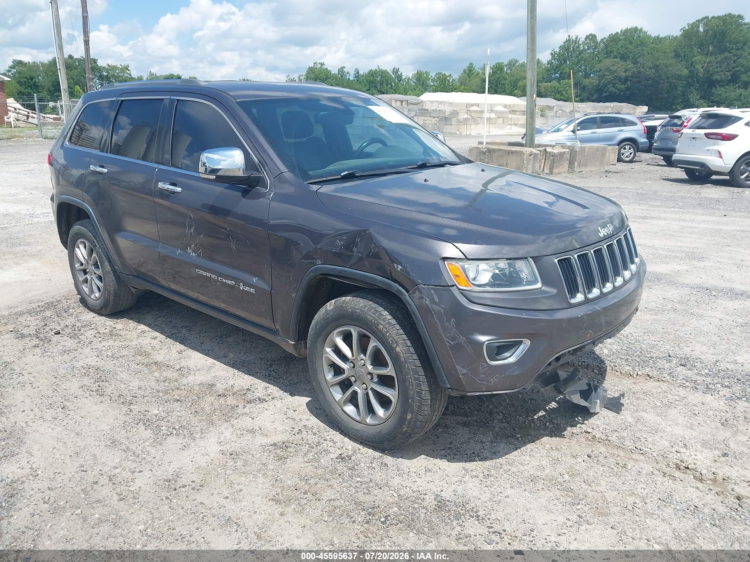 2015 Jeep Grand Cherokee Limited, VIN 1C4RJFBG0FC792059 — Front end