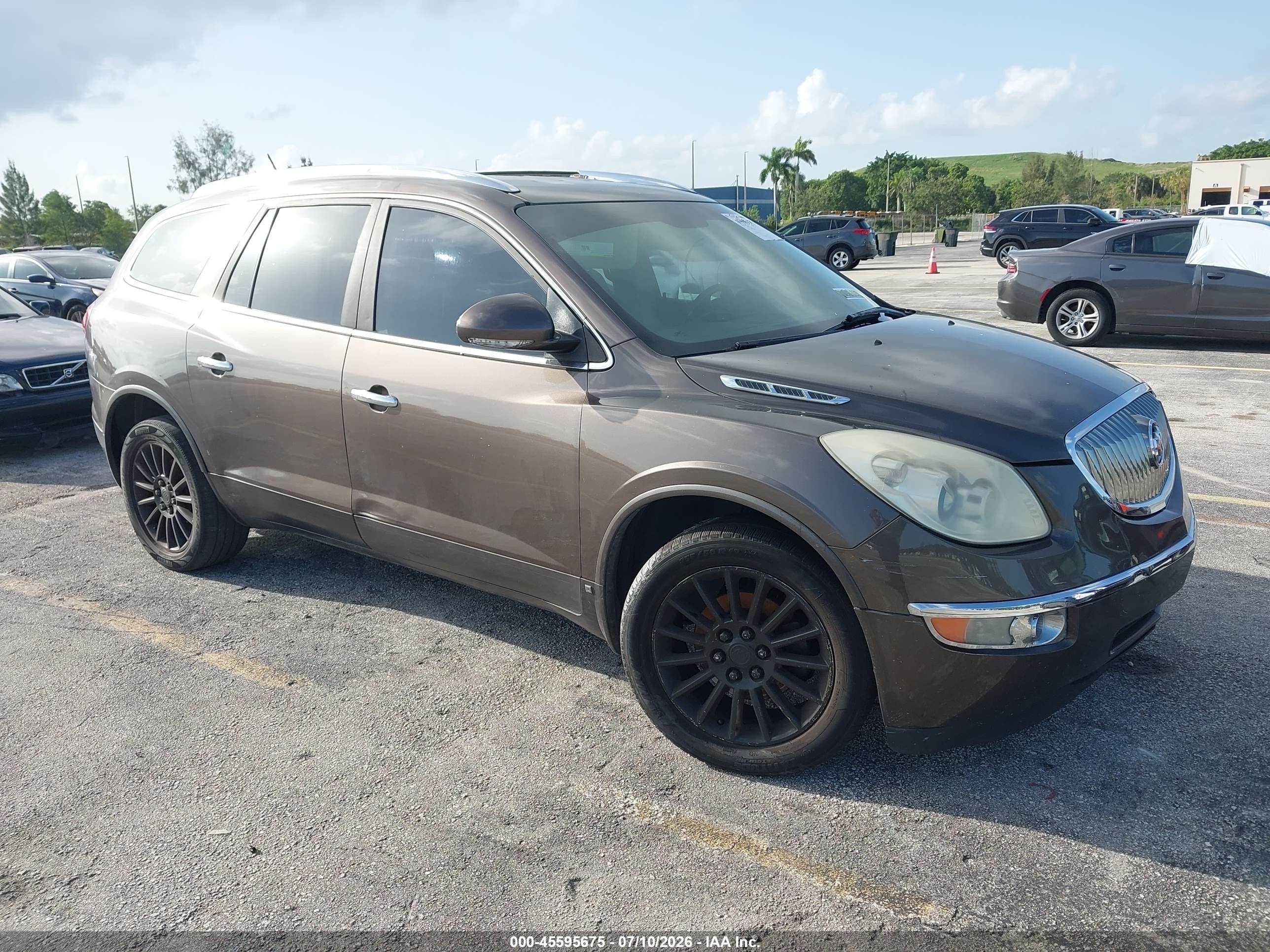 2010 Buick Enclave CXL 1XL, VIN 5GALRBED2AJ150988 — Normal wear