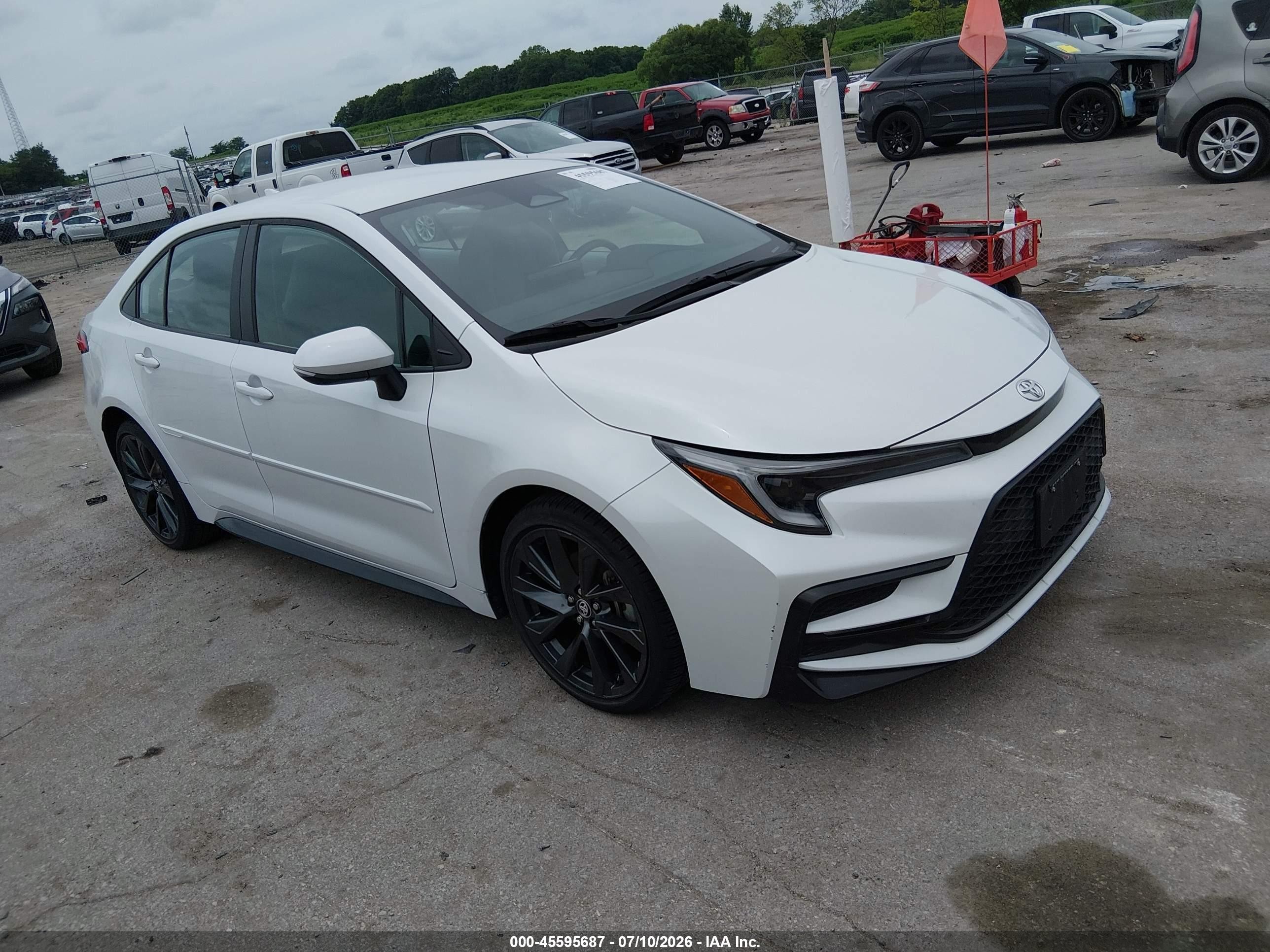 2023 Toyota Corolla SE, VIN 5YFS4MCE7PP158055 — Fresh water flood