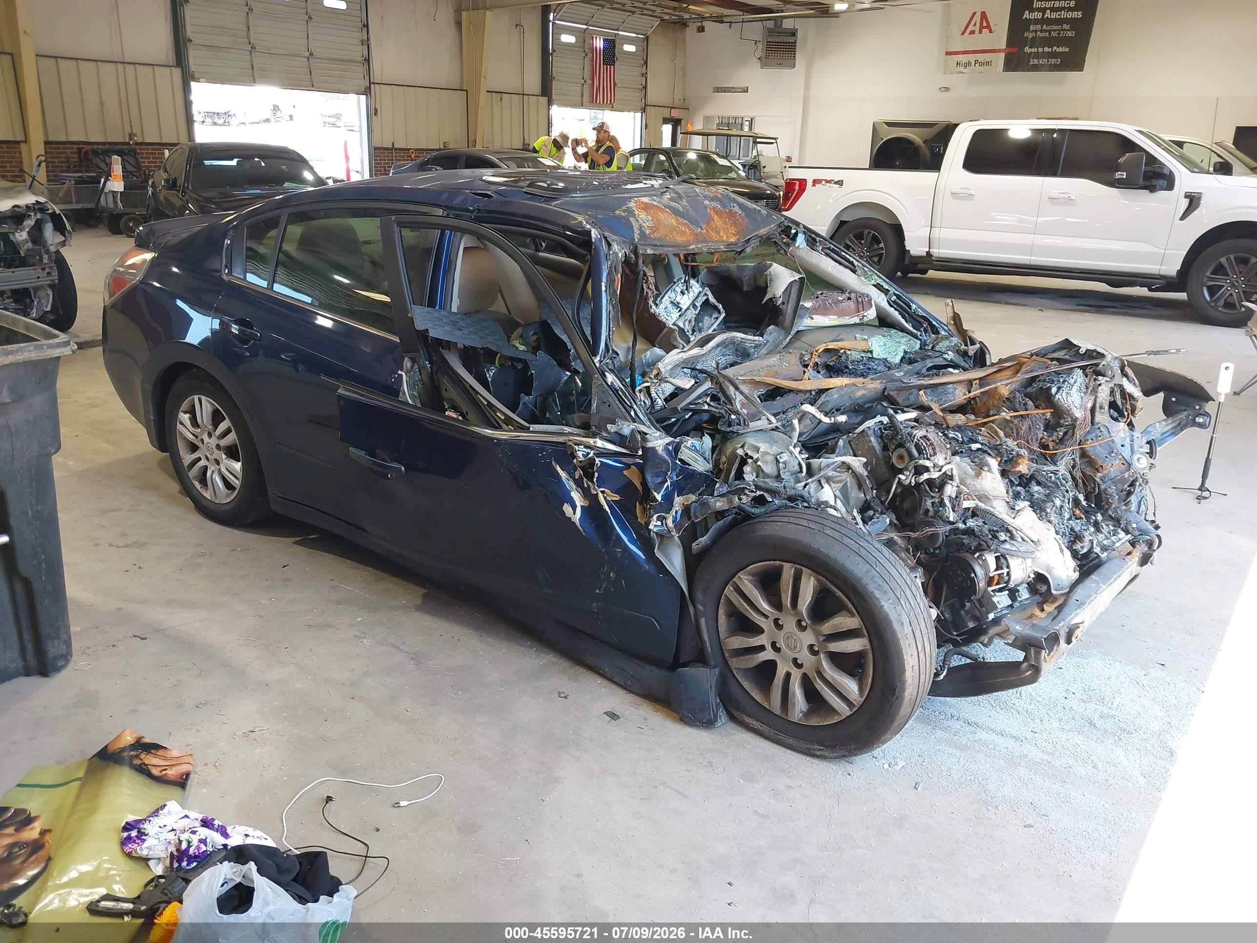 2011 Nissan Altima S, VIN 1N4AL2AP7BC176859 — Front end