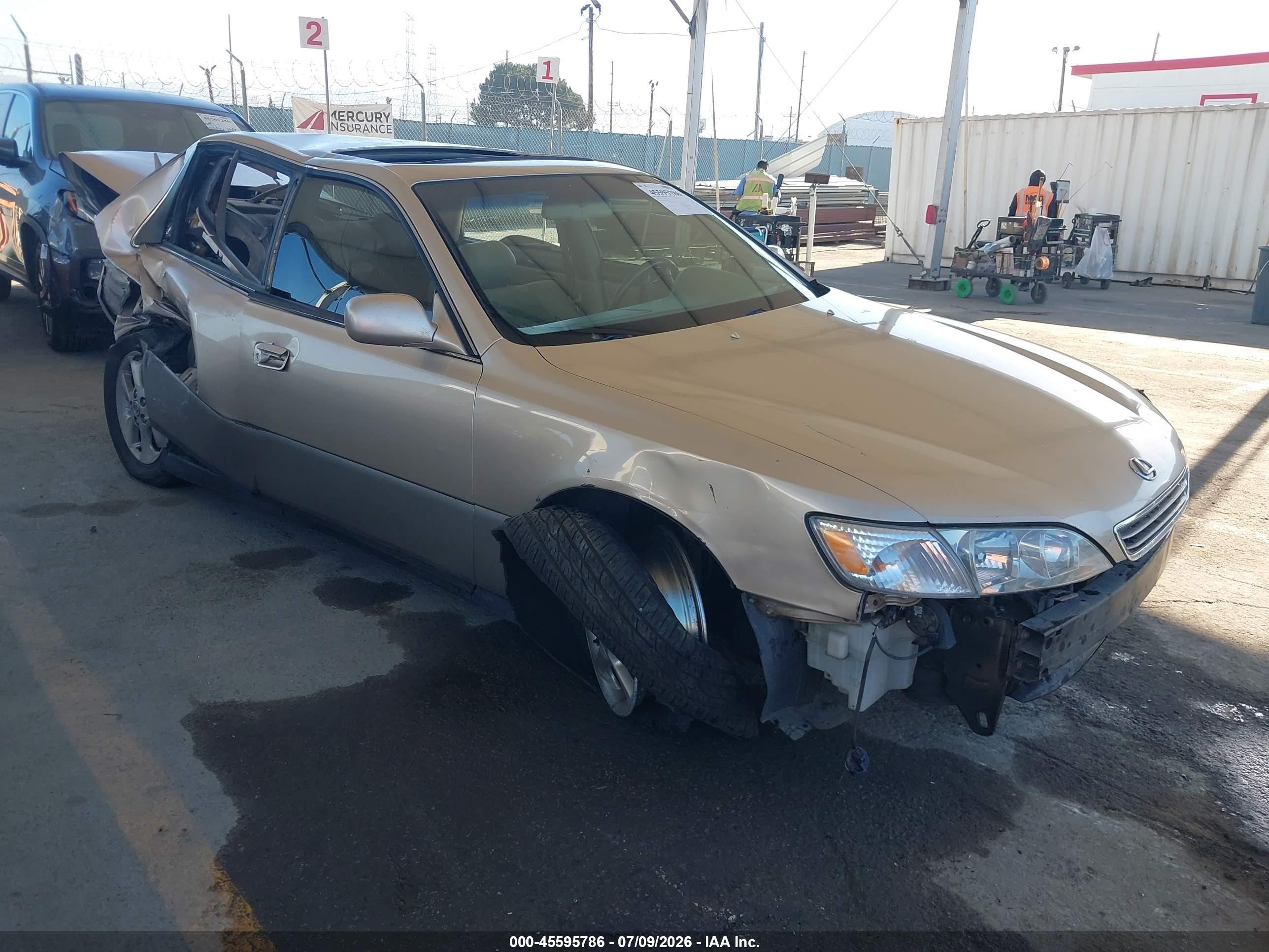 2001 Lexus ES 300, VIN JT8BF28G010310346 — По всему кузову