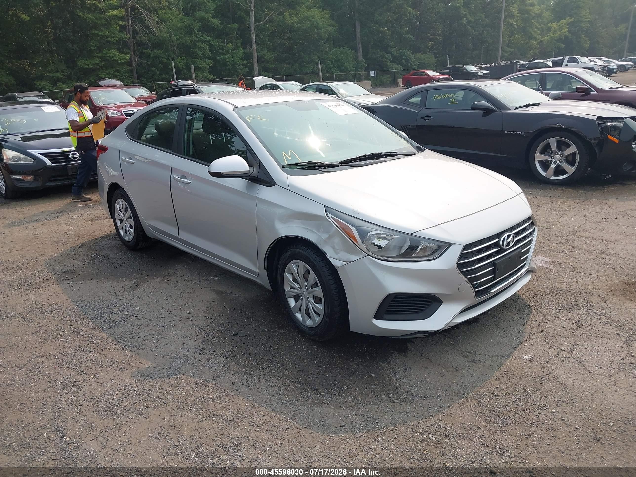2022 Hyundai Accent SEL, VIN 3KPC24A66NE163882 — All over