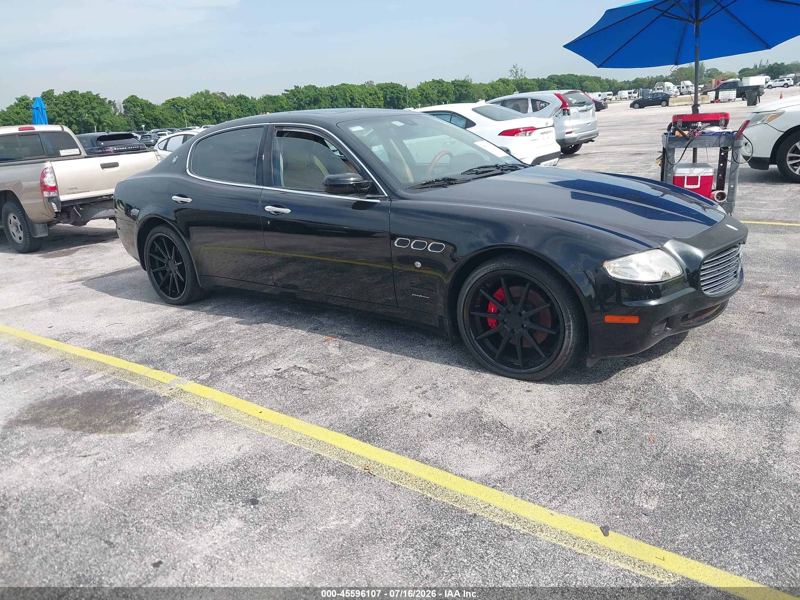 2006 Maserati Quattroporte, VIN ZAMCE39A660020642 — Normal wear