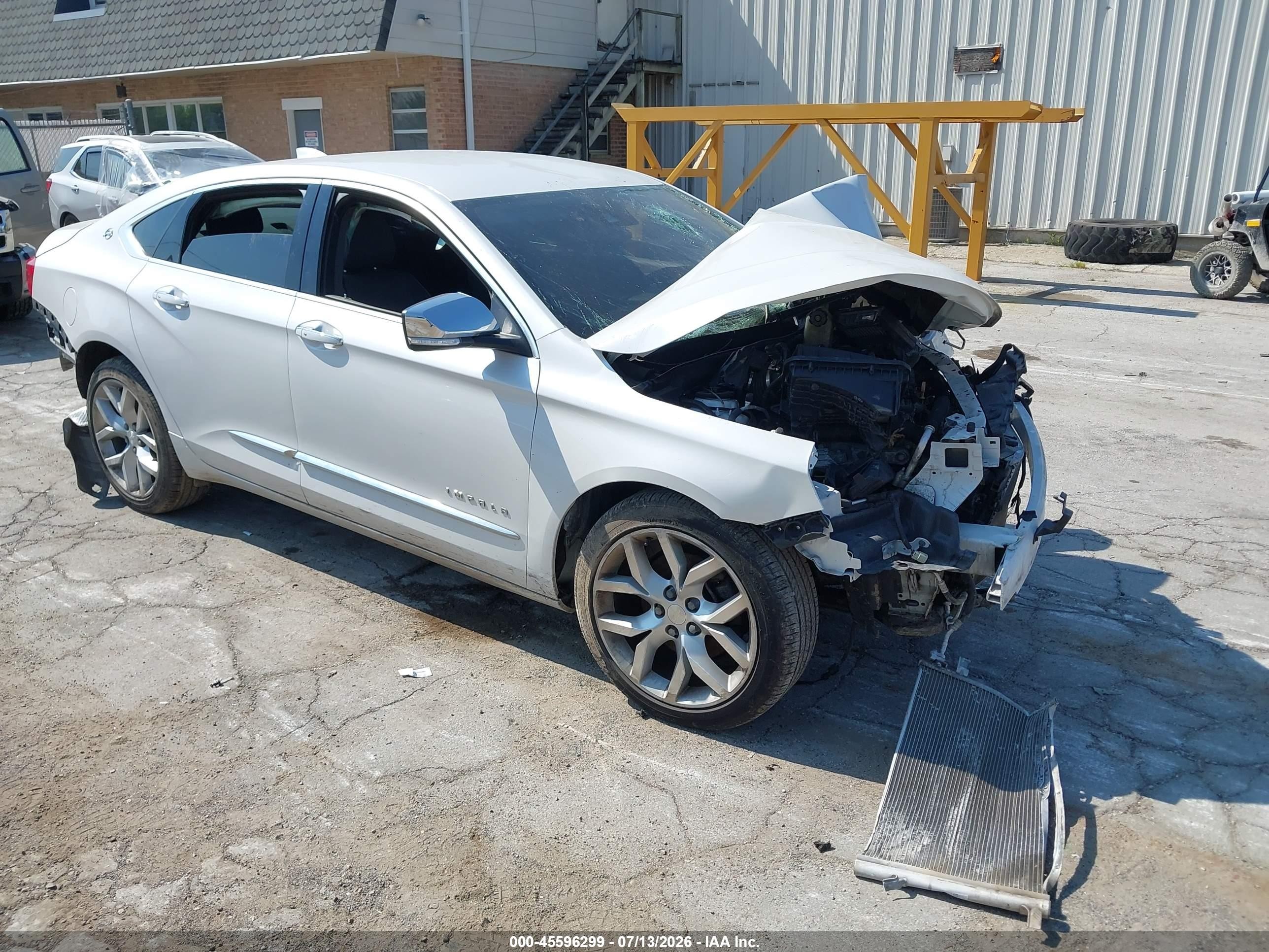 2017 Chevrolet Impala Premier, VIN 2G1145S31H9142929 — Биологическое загрязнение