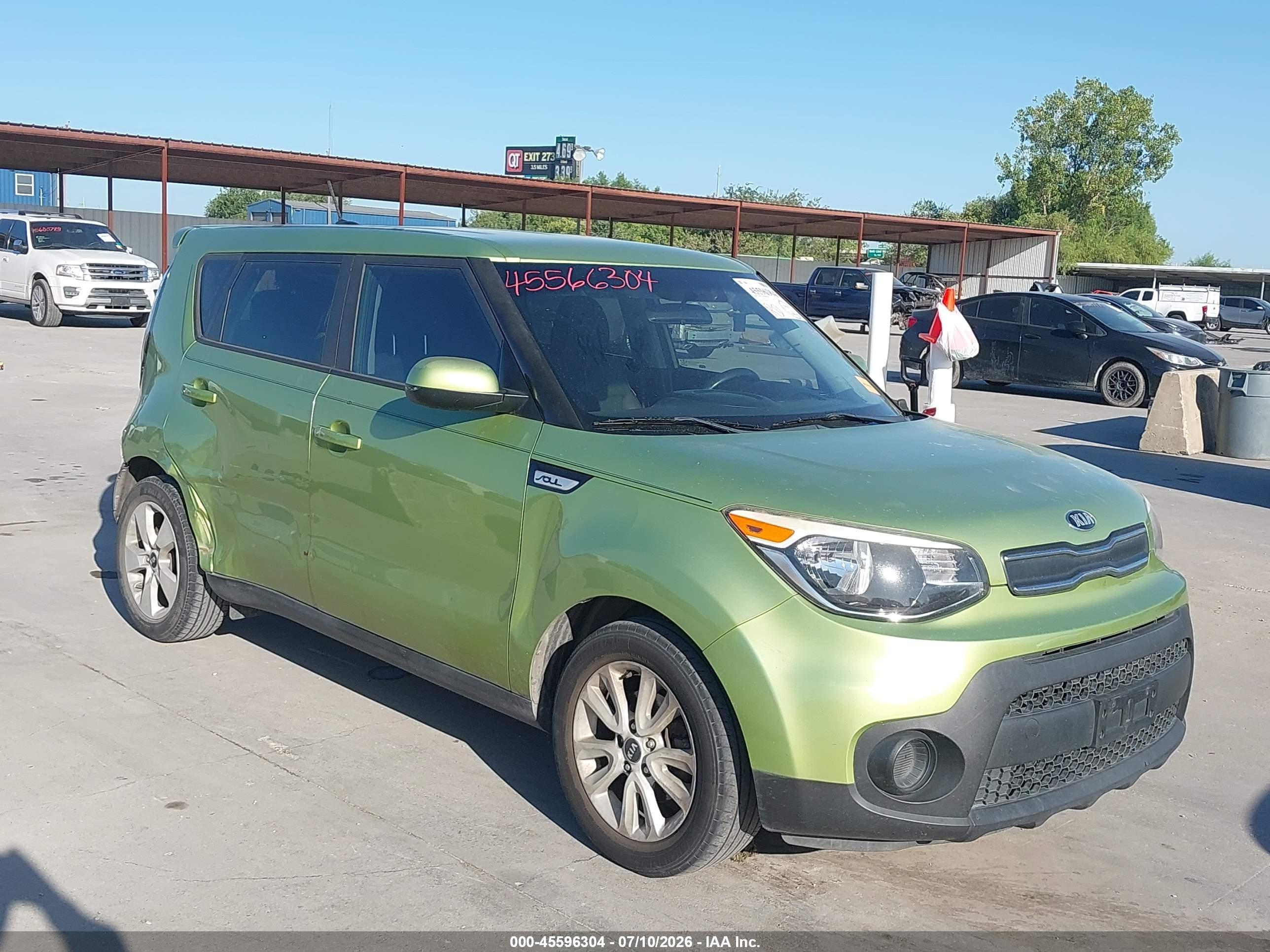 2017 Kia Soul, VIN KNDJN2A24H7880091 — Rear end