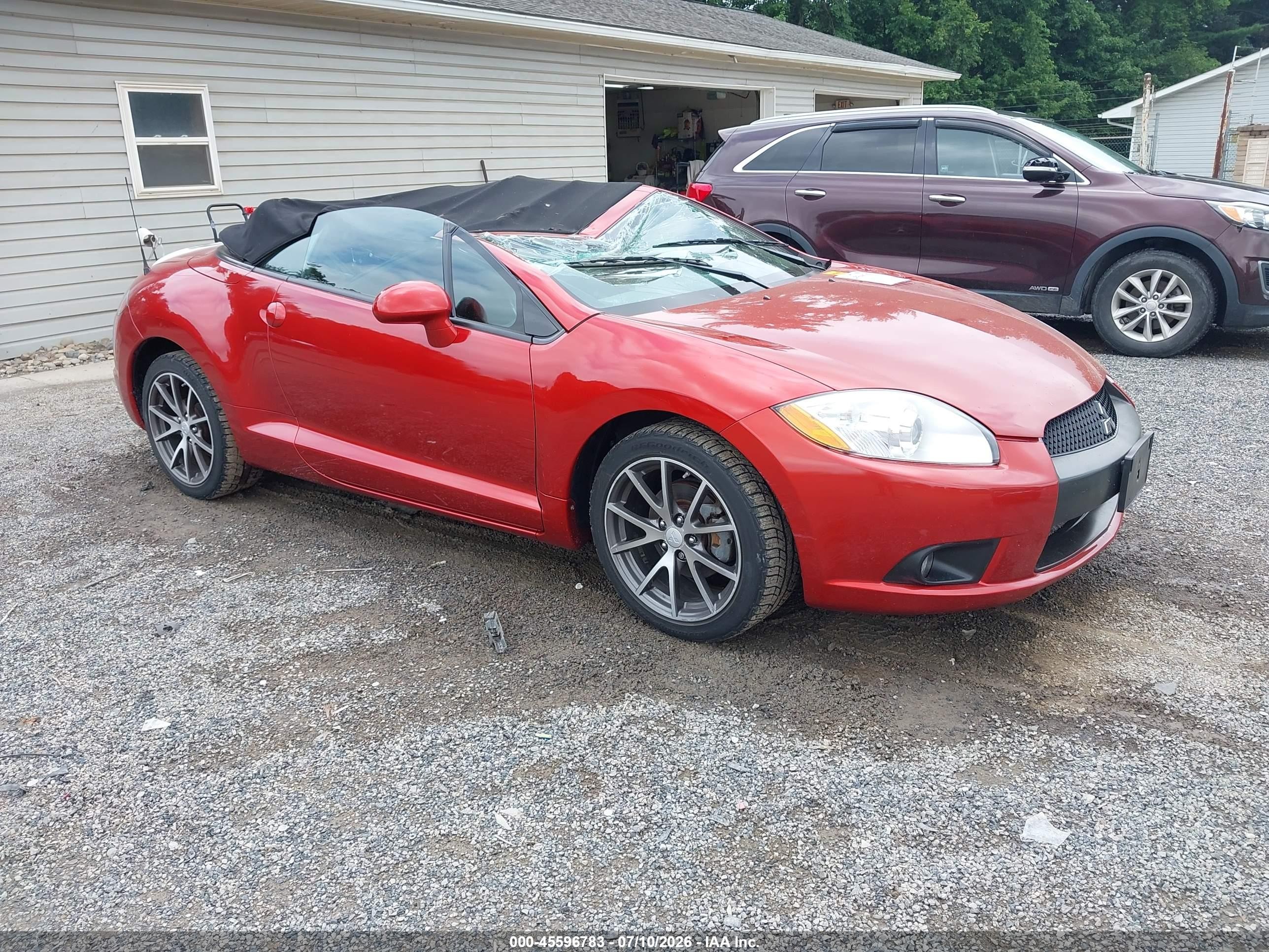 2011 Mitsubishi Eclipse GS Sport, VIN 4A37L5EF8BE001996 — Крыша