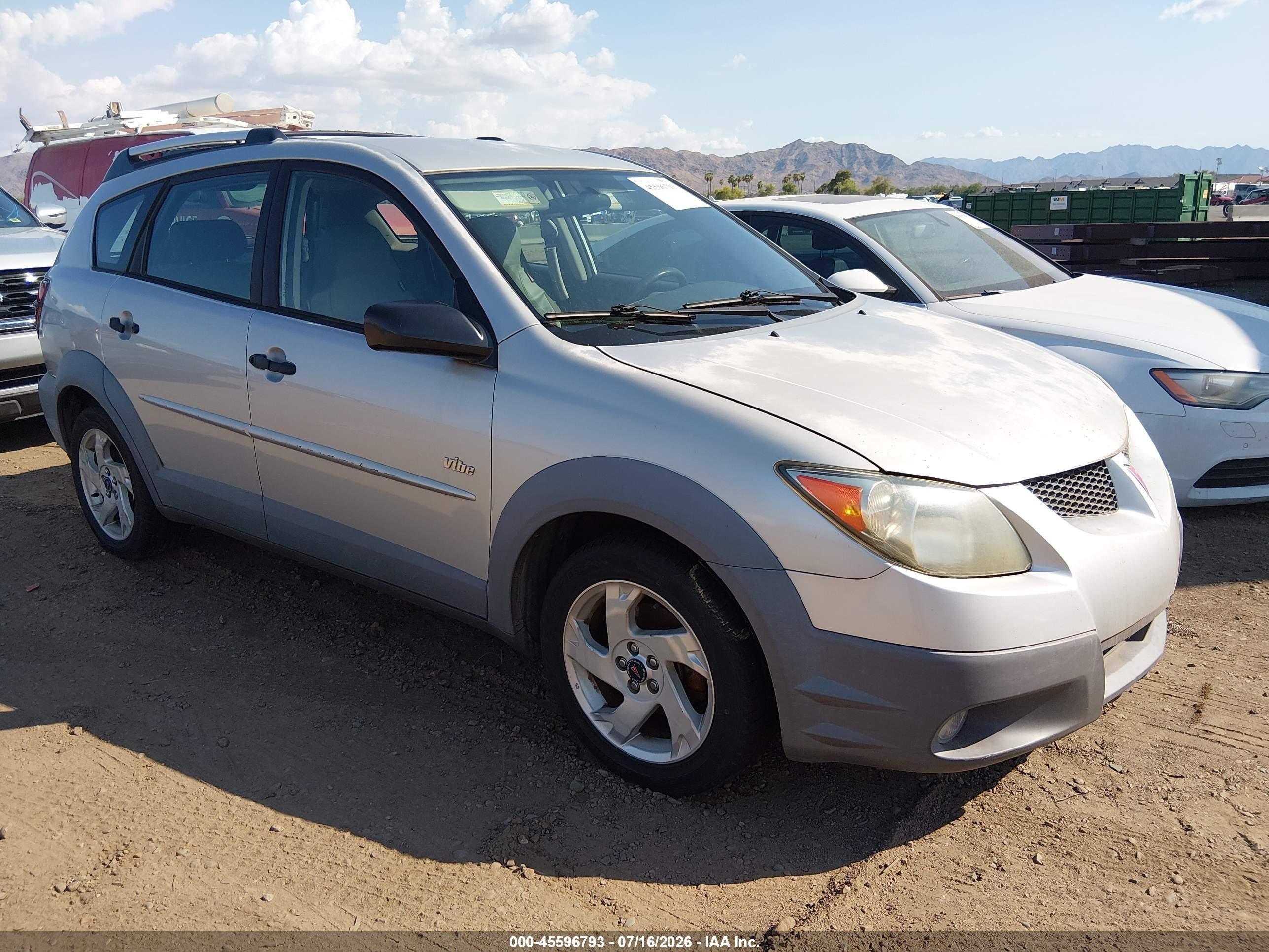 2003 Pontiac Vibe, VIN 5Y2SL62893Z464474 — Normal wear