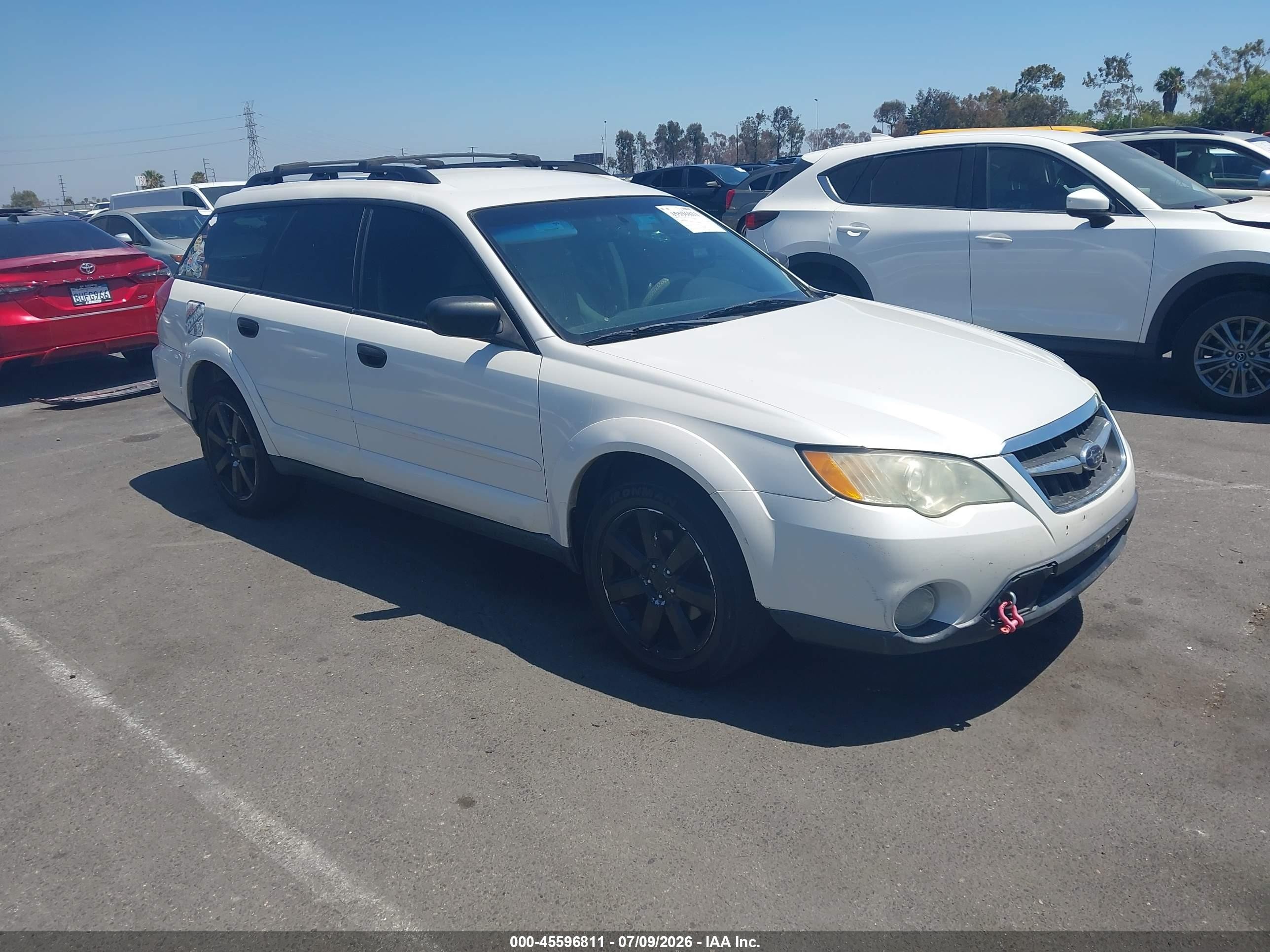 2009 Subaru Outback Special Edition, VIN 4S4BP61CX97335878 — Обычный износ