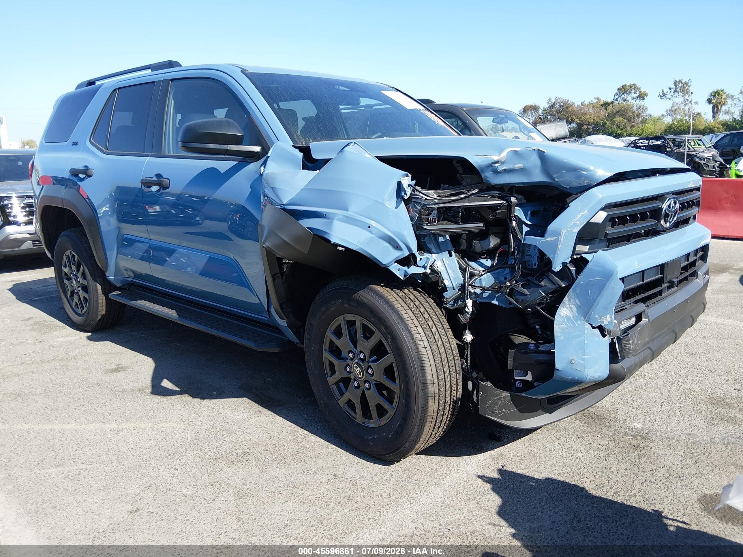 2026 Toyota 4Runner Limited, VIN JTEVA5BR6T5129360 — Front end