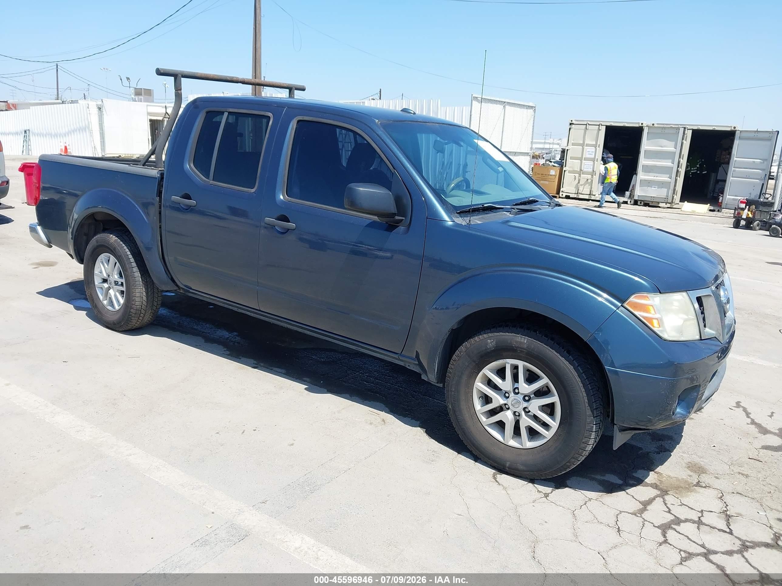 2015 Nissan Frontier SV, VIN 1N6AD0ER4FN728137 — Rear end