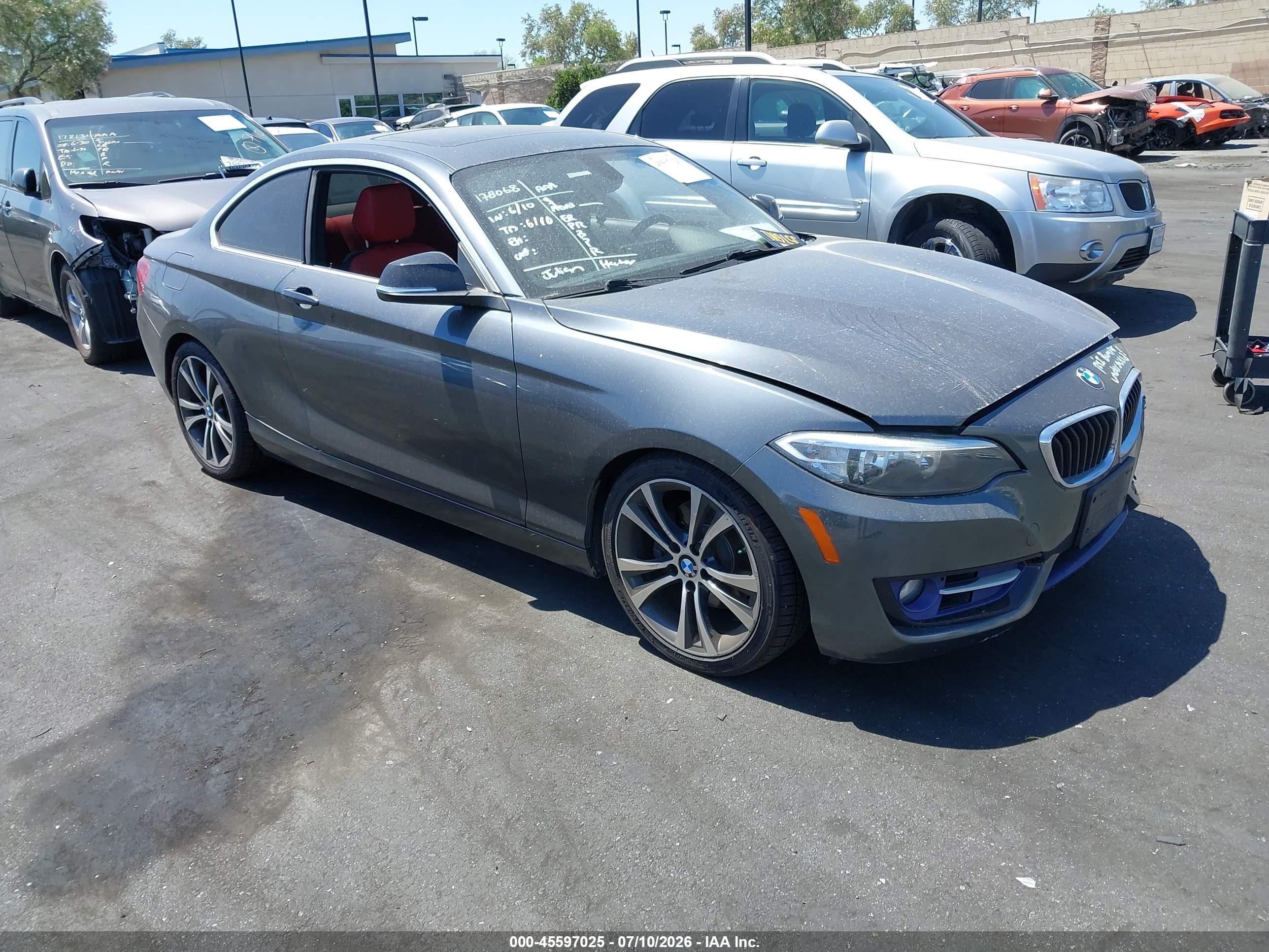 2014 BMW 2 Series 228i, VIN WBA1F5C53EV255725 — Front end