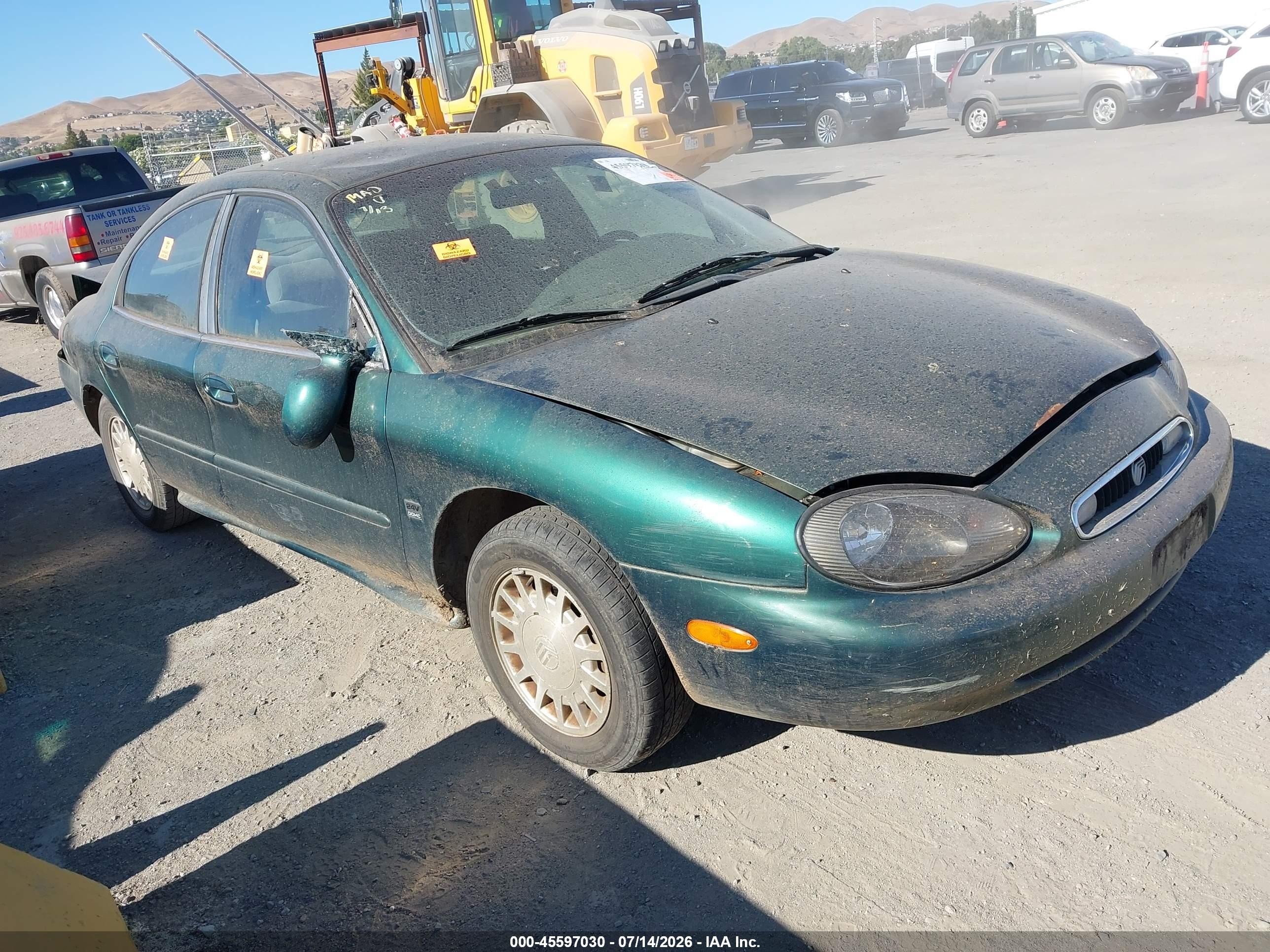 1999 Mercury Sable GS, VIN 1MEFM50S8XG664379 — Биологическое загрязнение