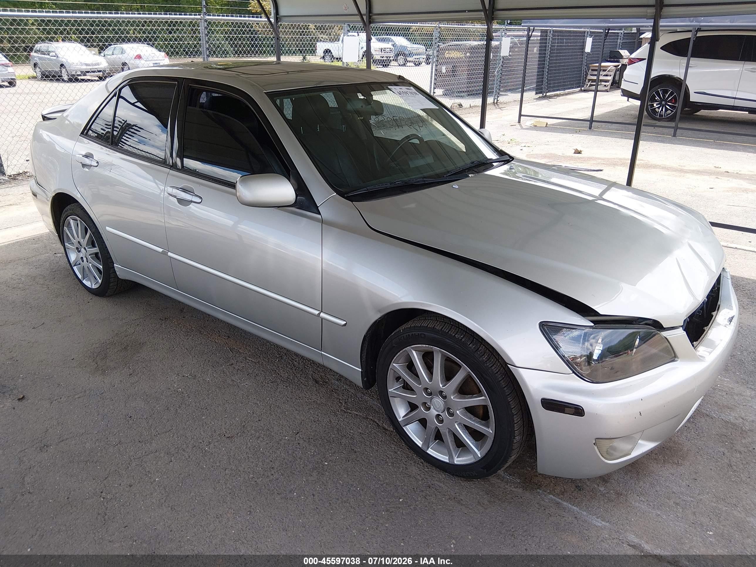 2004 Lexus IS 300/350, VIN JTHBD192040081366 — All over