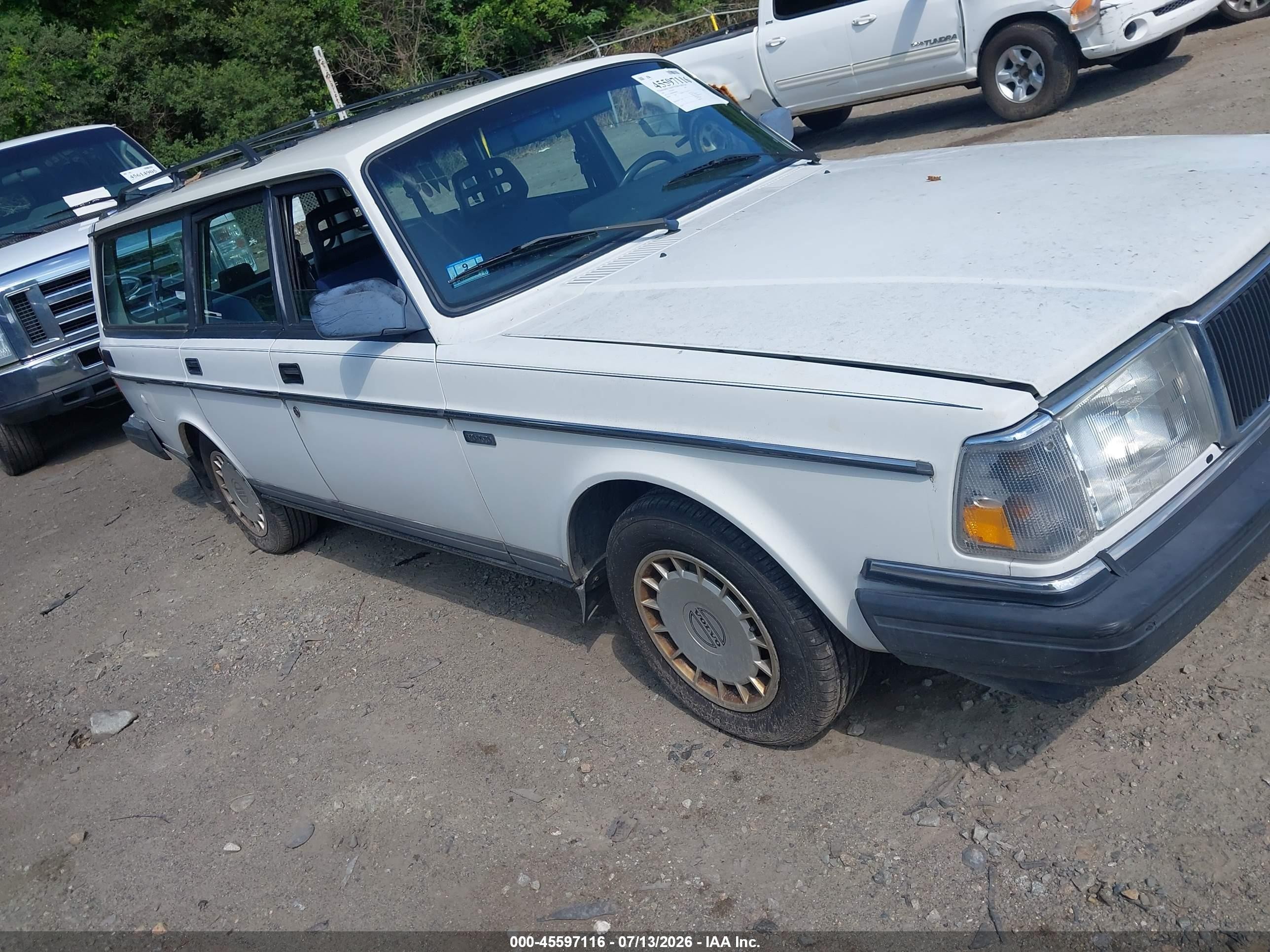 1991 Volvo 240, VIN YV1AA8852M1889863 — Обычный износ