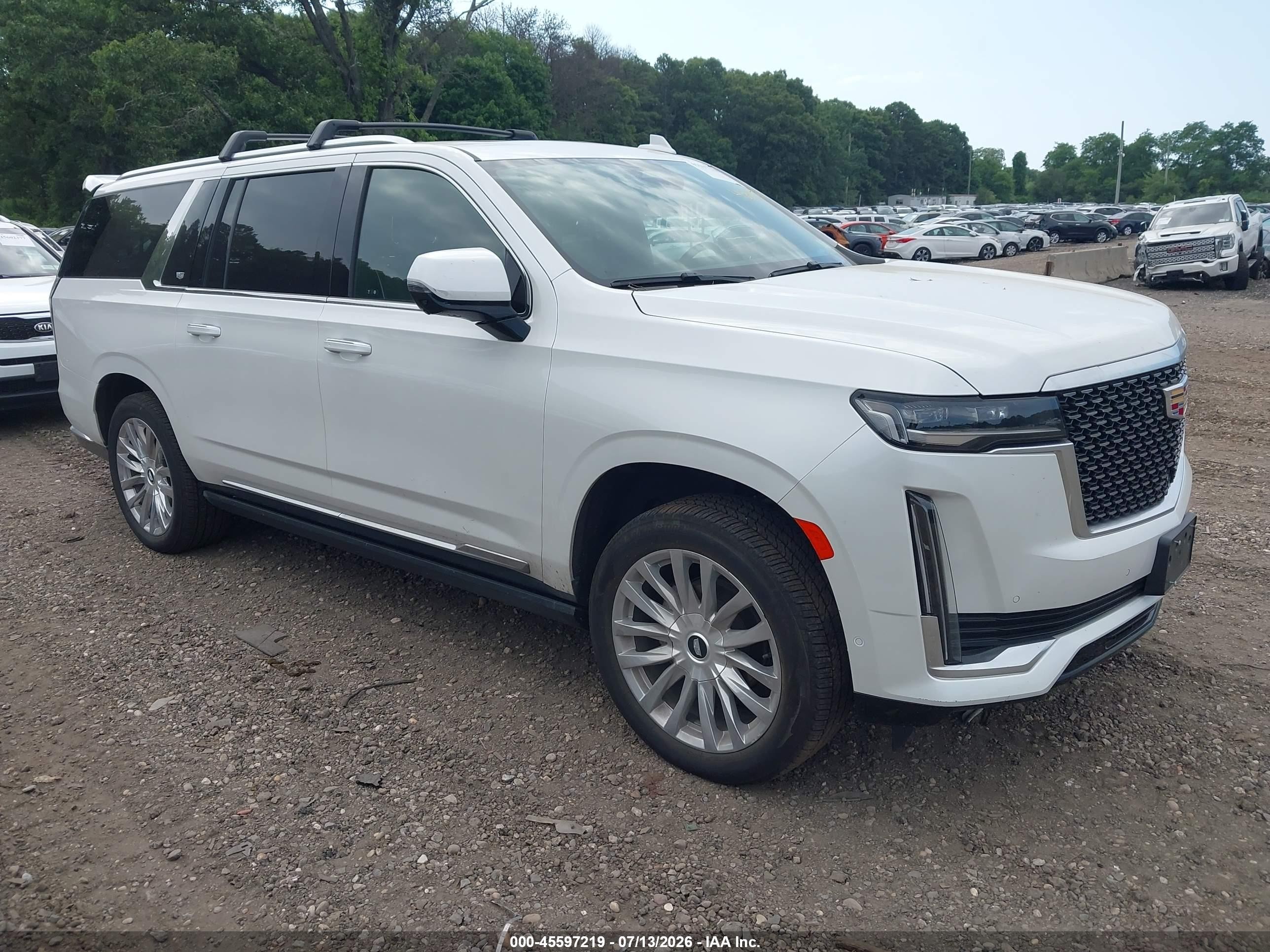 2023 Cadillac Escalade ESV 4WD Premium Luxury, VIN 1GYS4LKL8PR446550 — Storm