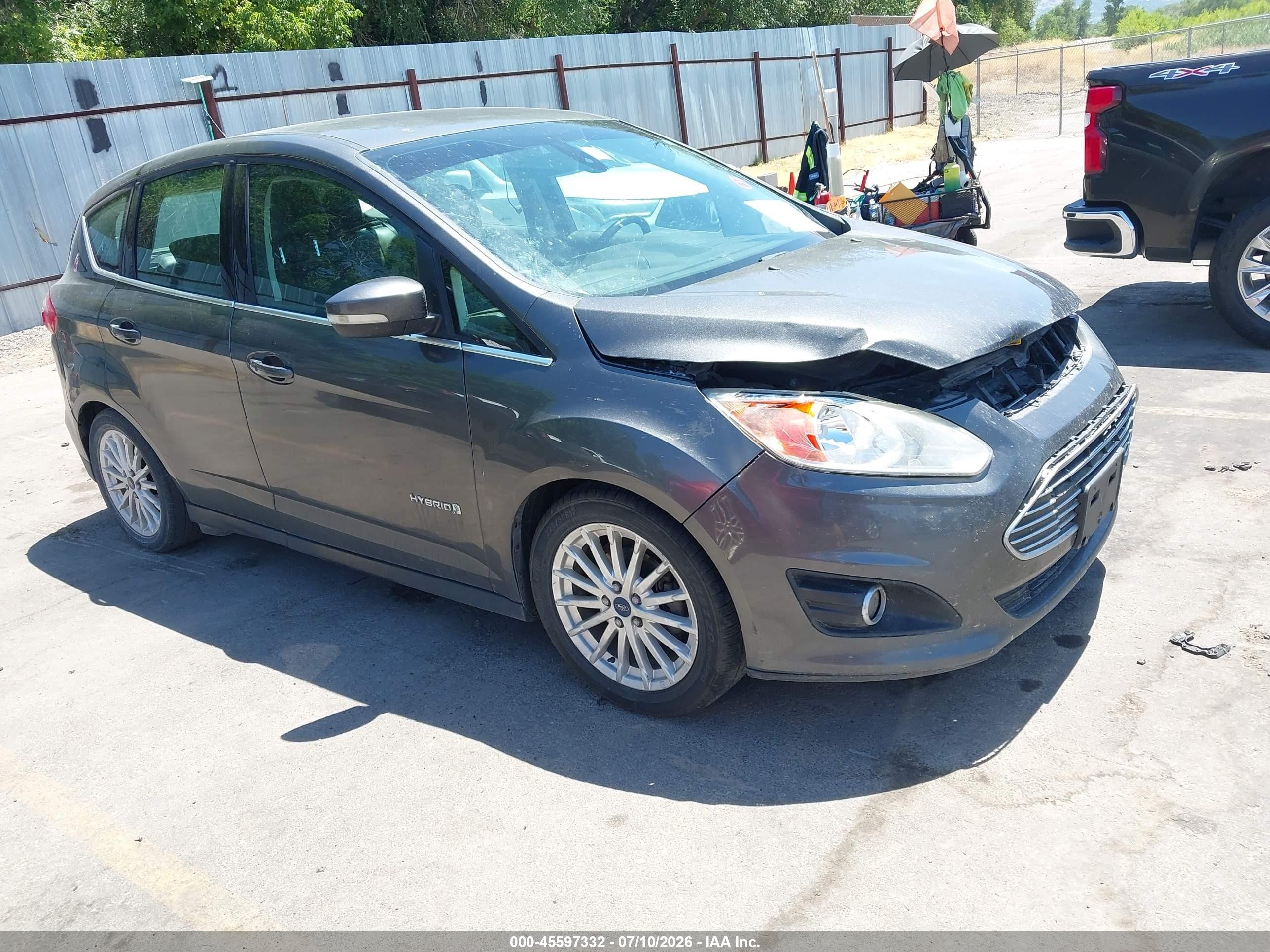2015 Ford C-Max SEL, VIN 1FADP5BU9FL119981 — Front end