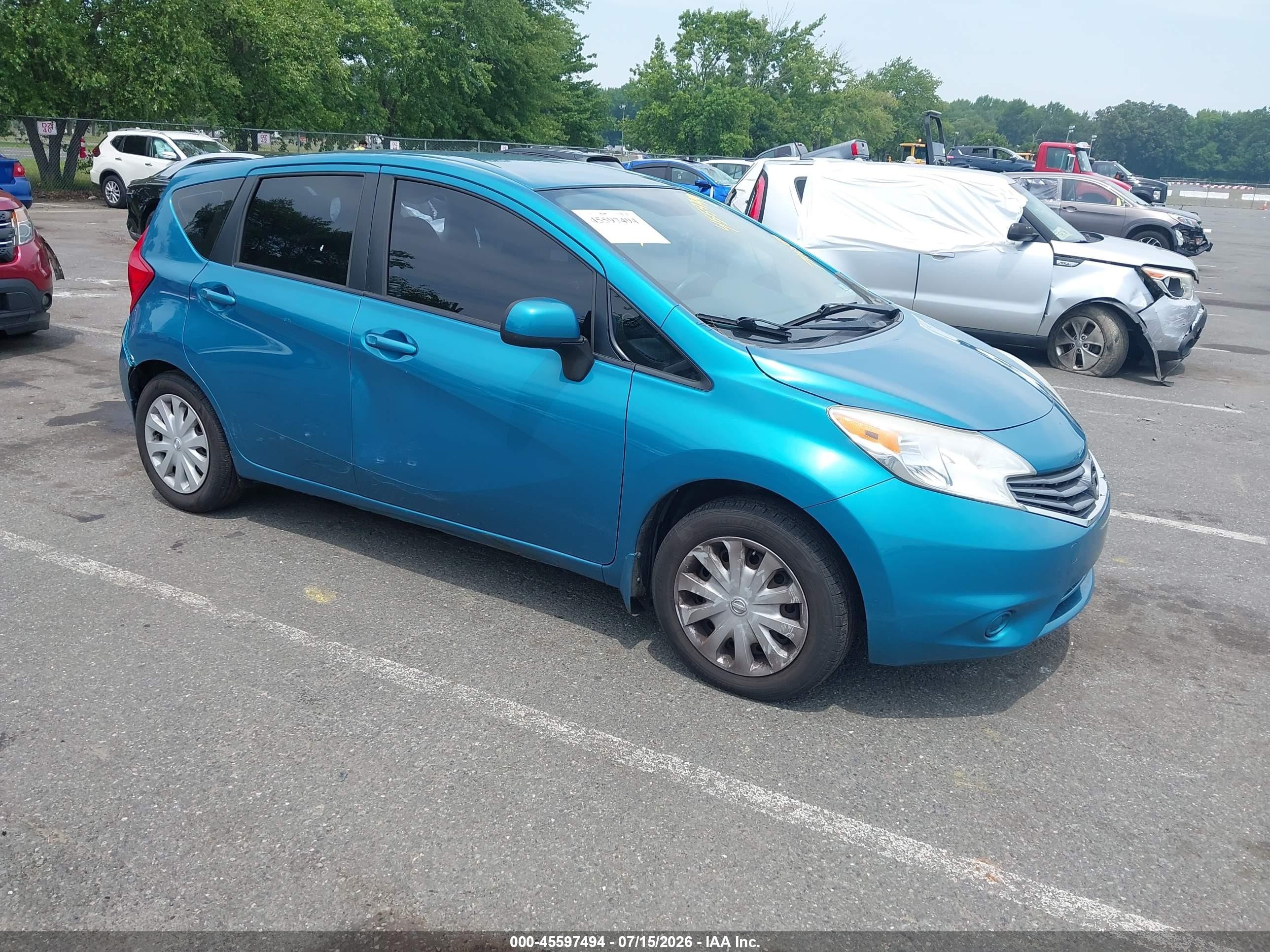 2014 Nissan Note SV, VIN 3N1CE2CP7EL426137 — Стихия