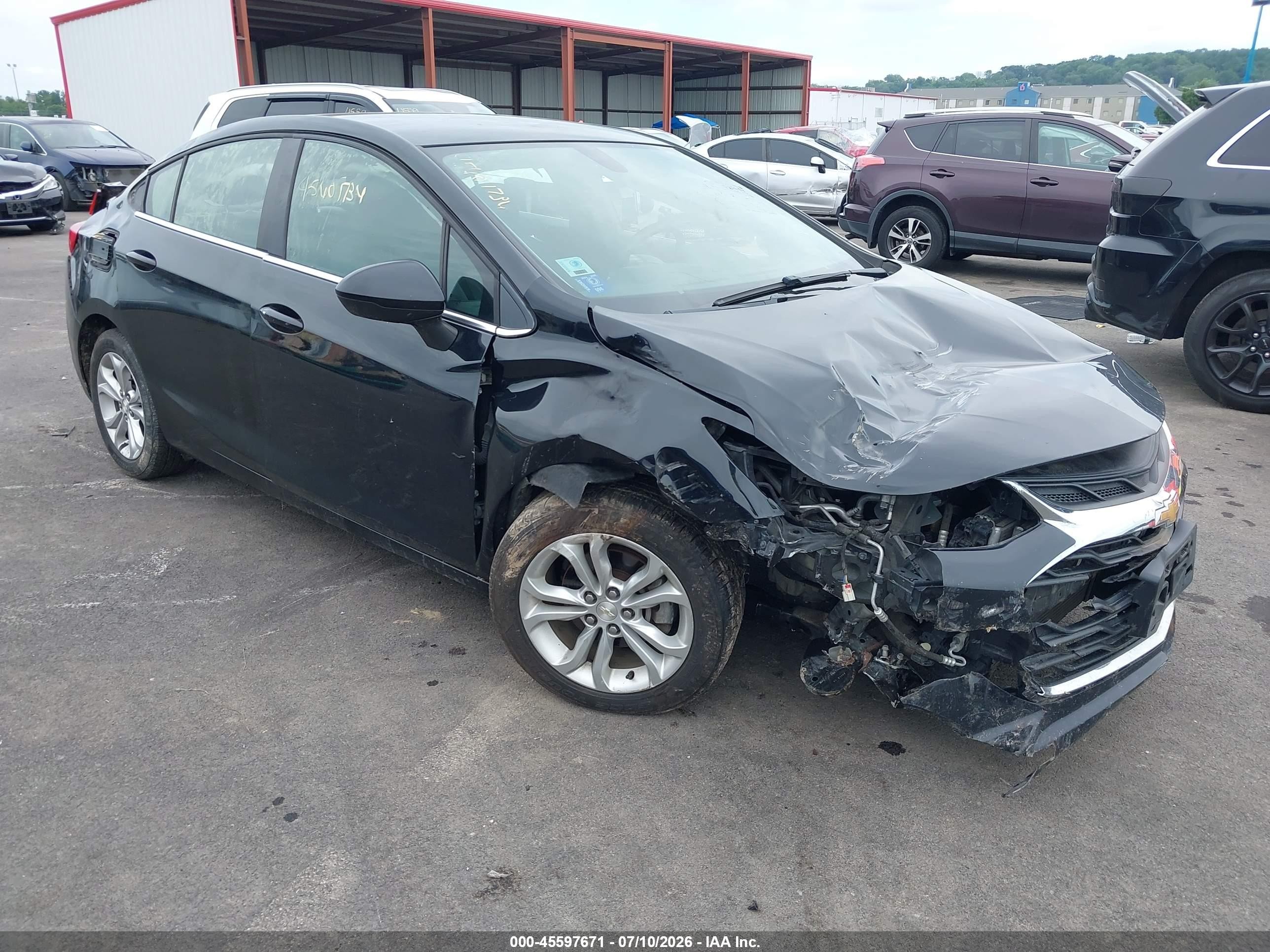 2019 Chevrolet Cruze LT, VIN 1G1BE5SM9K7130742 — По всему кузову