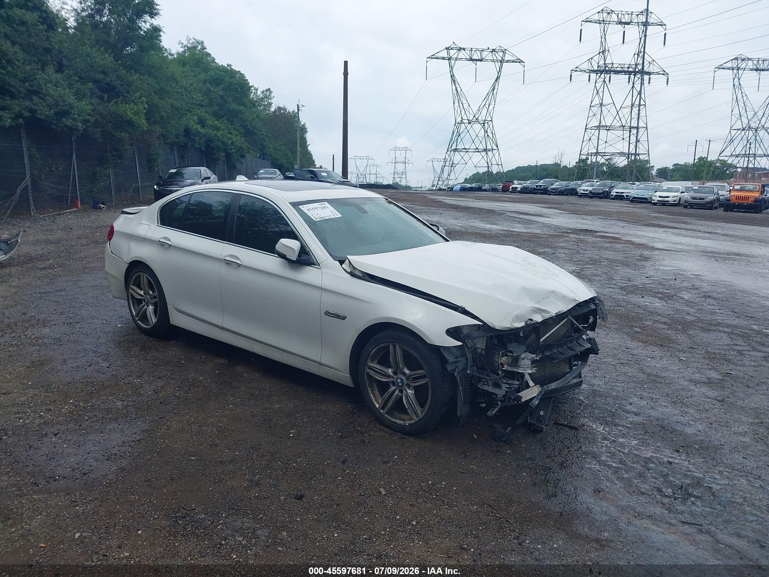 2014 BMW 5 Series 535i xDrive, VIN WBA5B3C54ED534284 — Normal wear