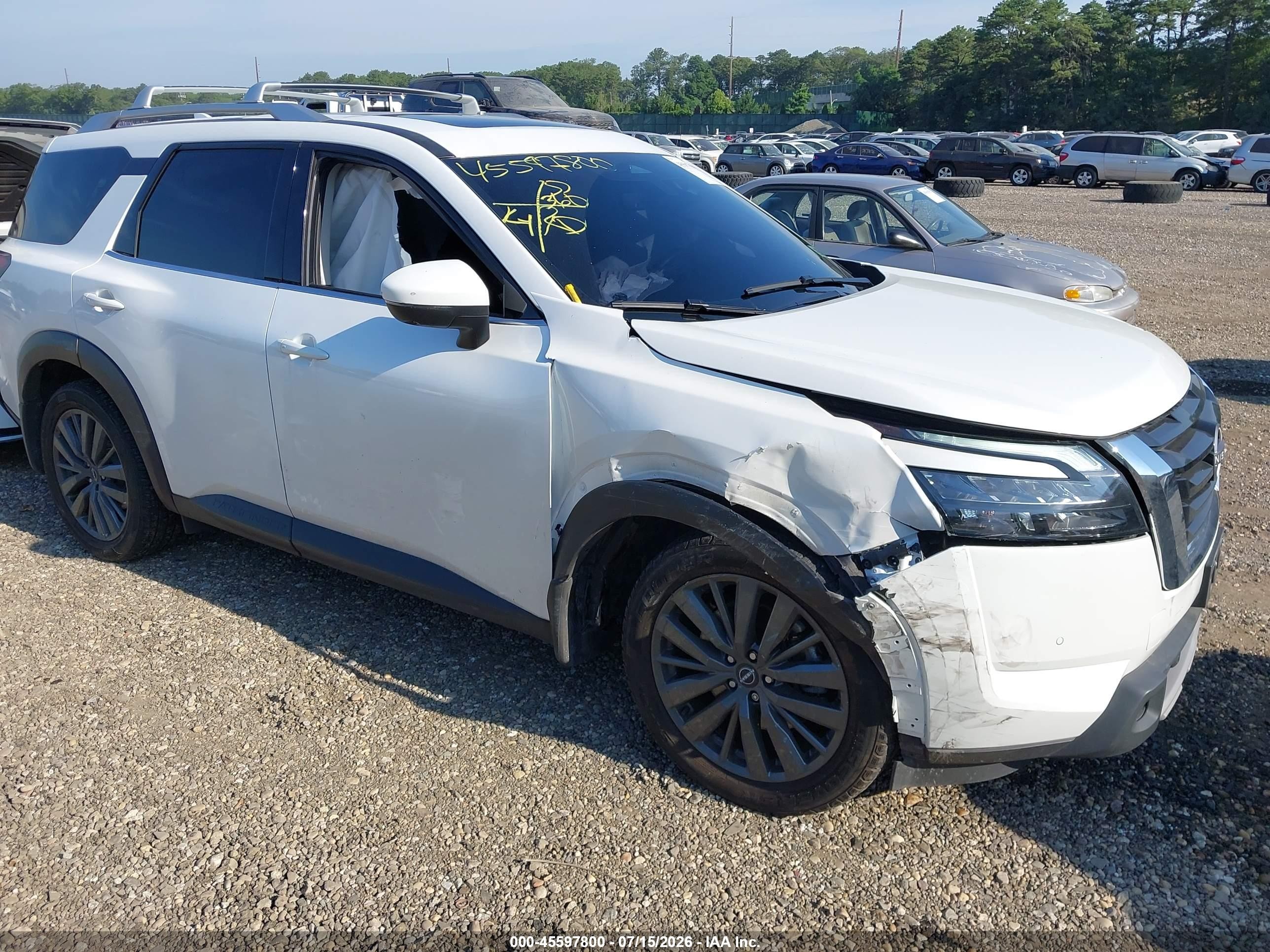 2025 Nissan Pathfinder SL, VIN 5N1DR3CD9SC209029 — All over