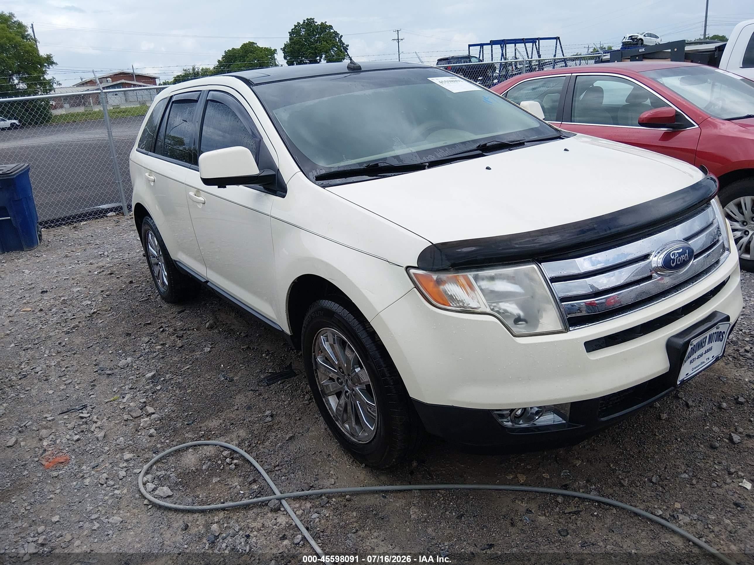 2007 Ford Edge SEL Plus, VIN 2FMDK49C27BB08138 — Обычный износ