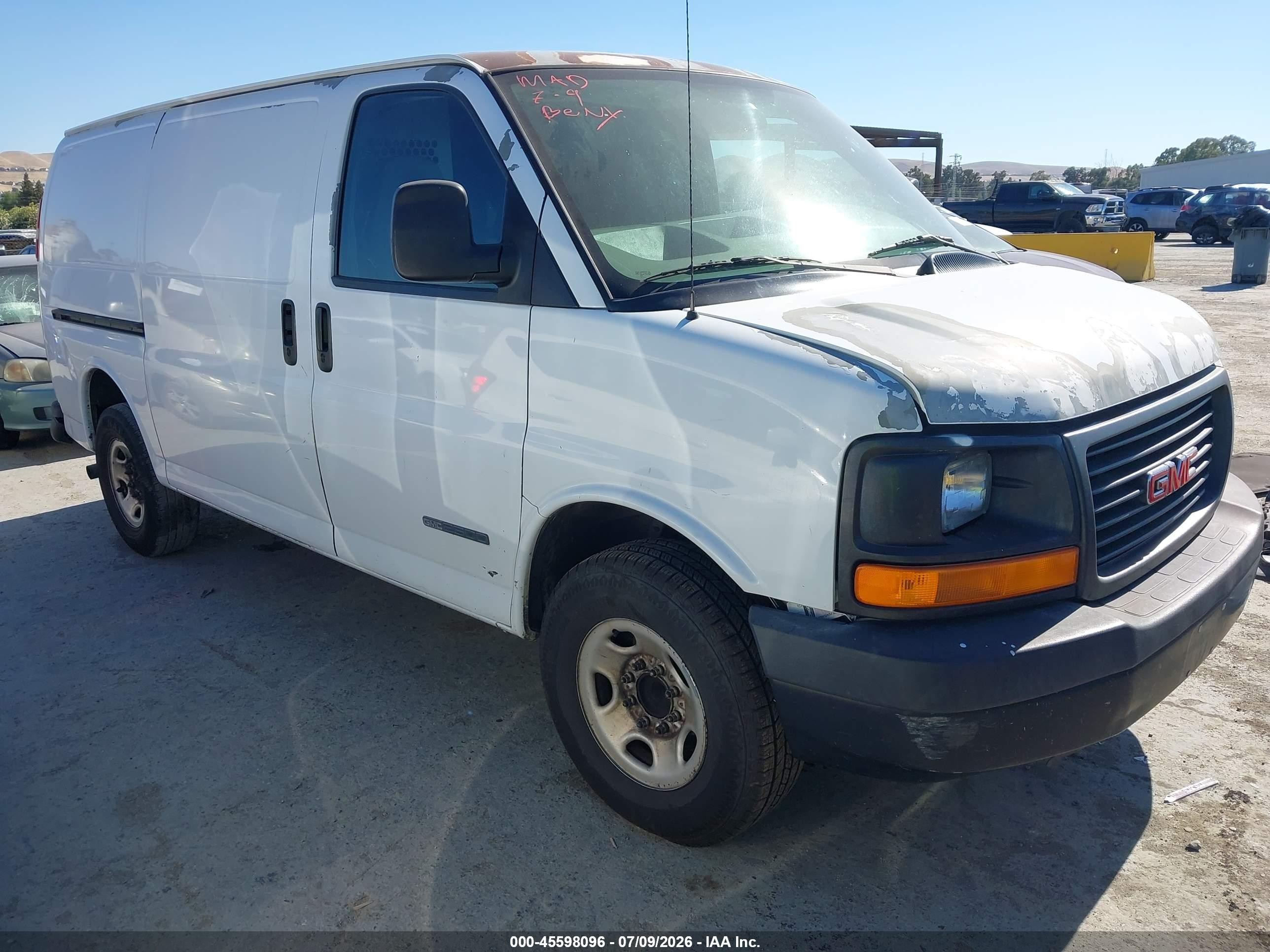 2005 GMC Savana Cargo, VIN 1GTGG25V651139898 — Normal wear