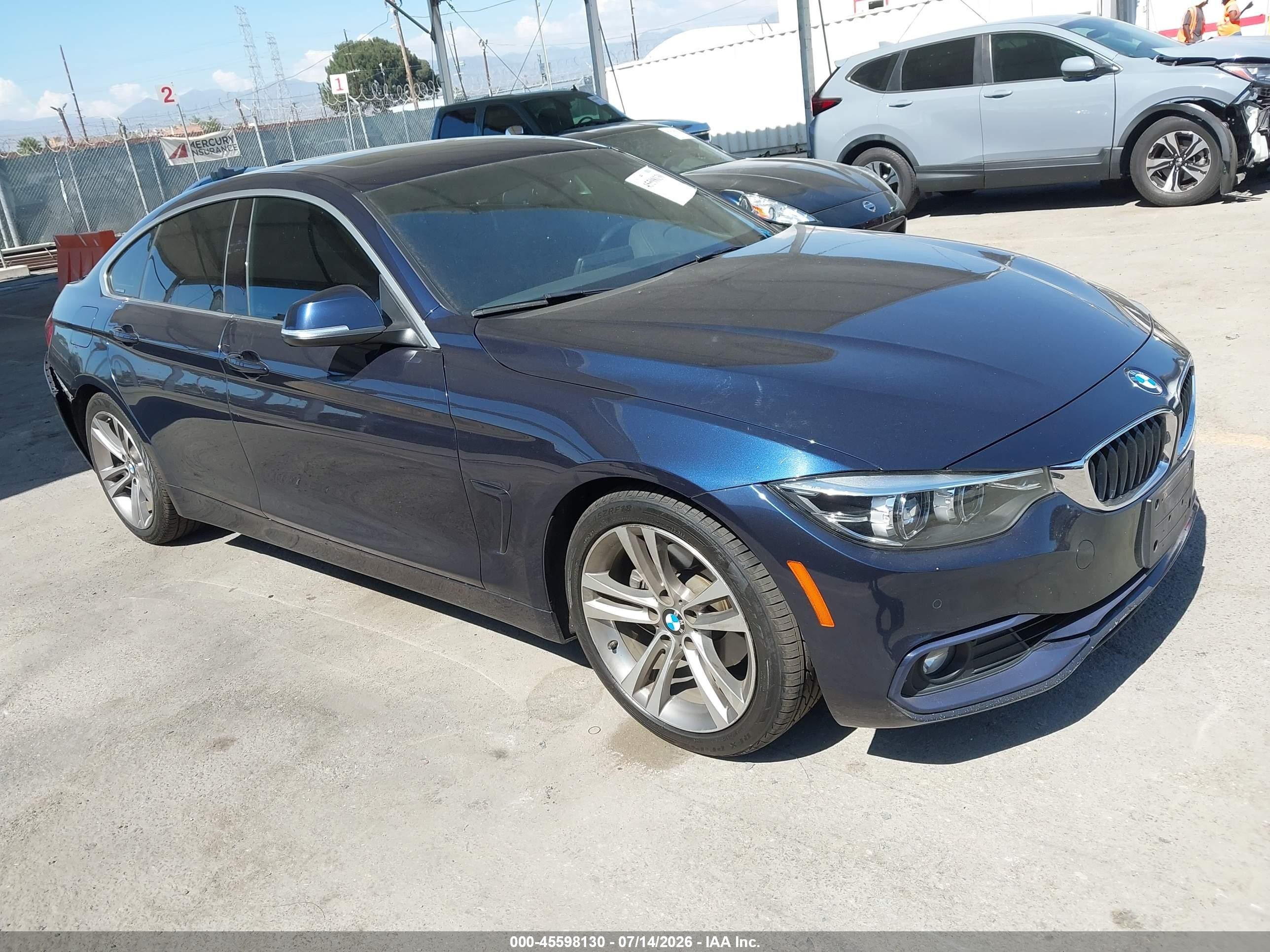 2018 BMW 4 Series 430i, VIN WBA4J1C59JBG79008 — Rear end