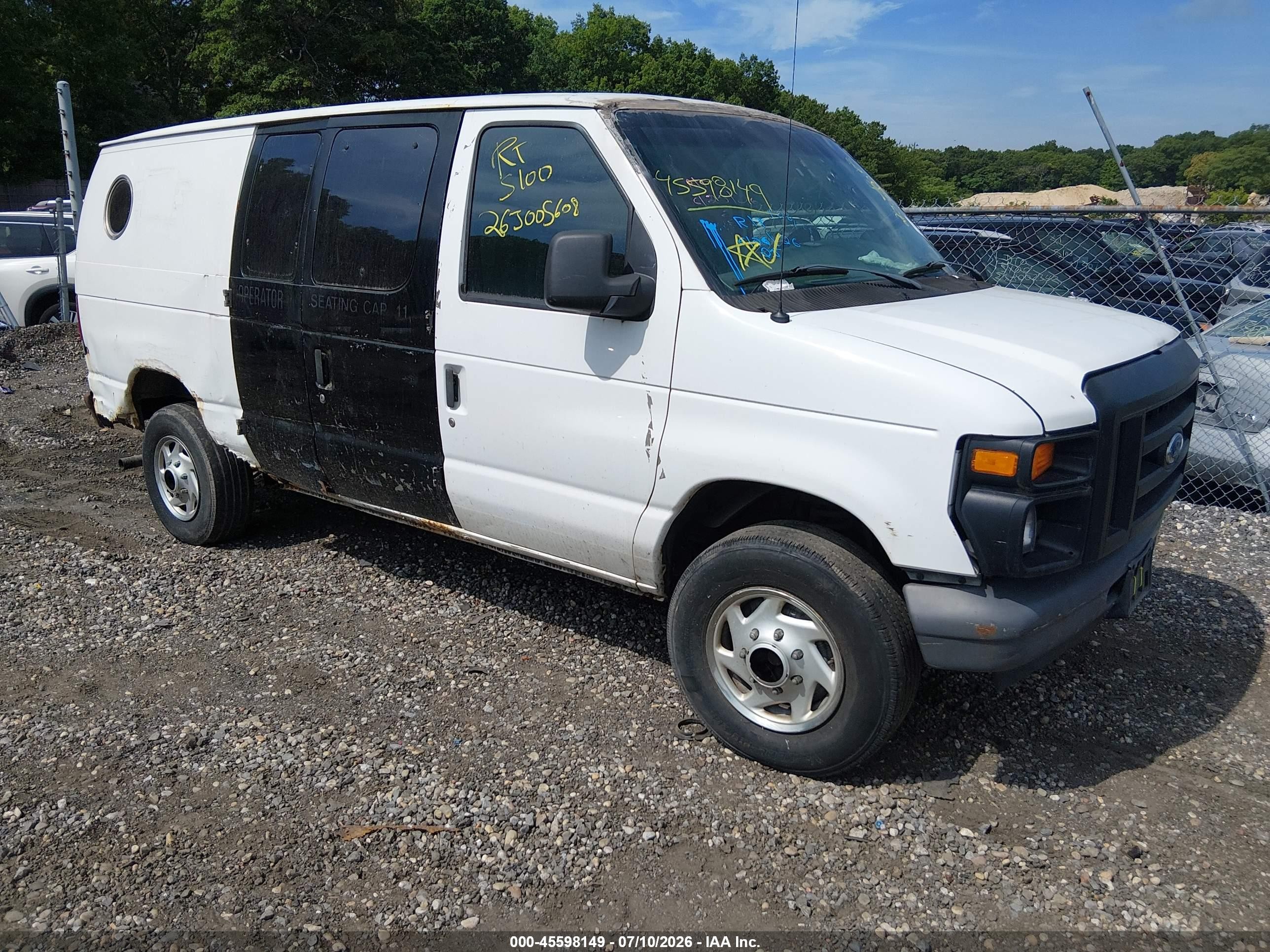 2008 Ford Econoline Cargo Commercial, VIN 1FTNE24W08DA12154 — All over