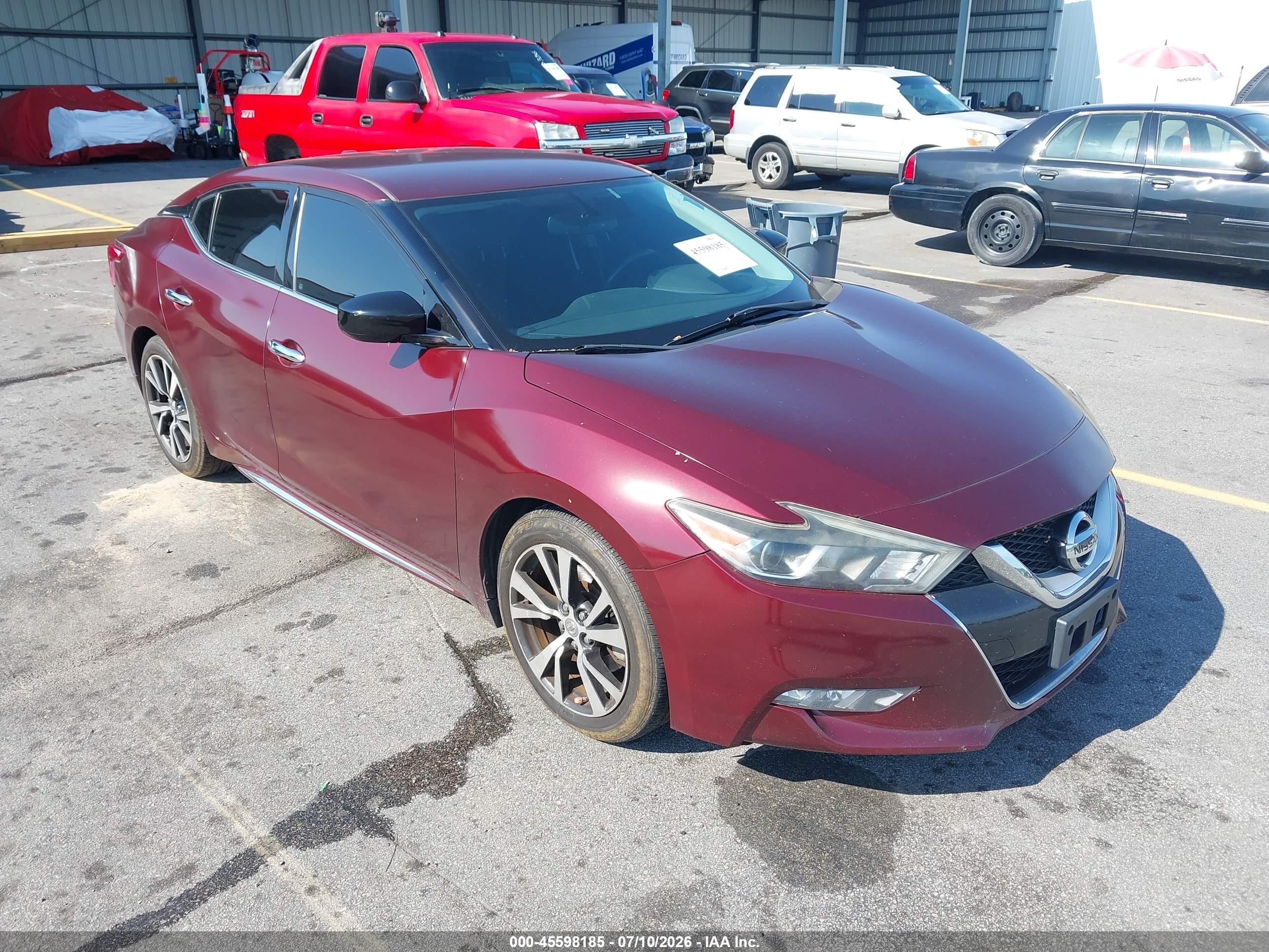 2017 Nissan Maxima SL, VIN 1N4AA6AP8HC412599 — Normal wear