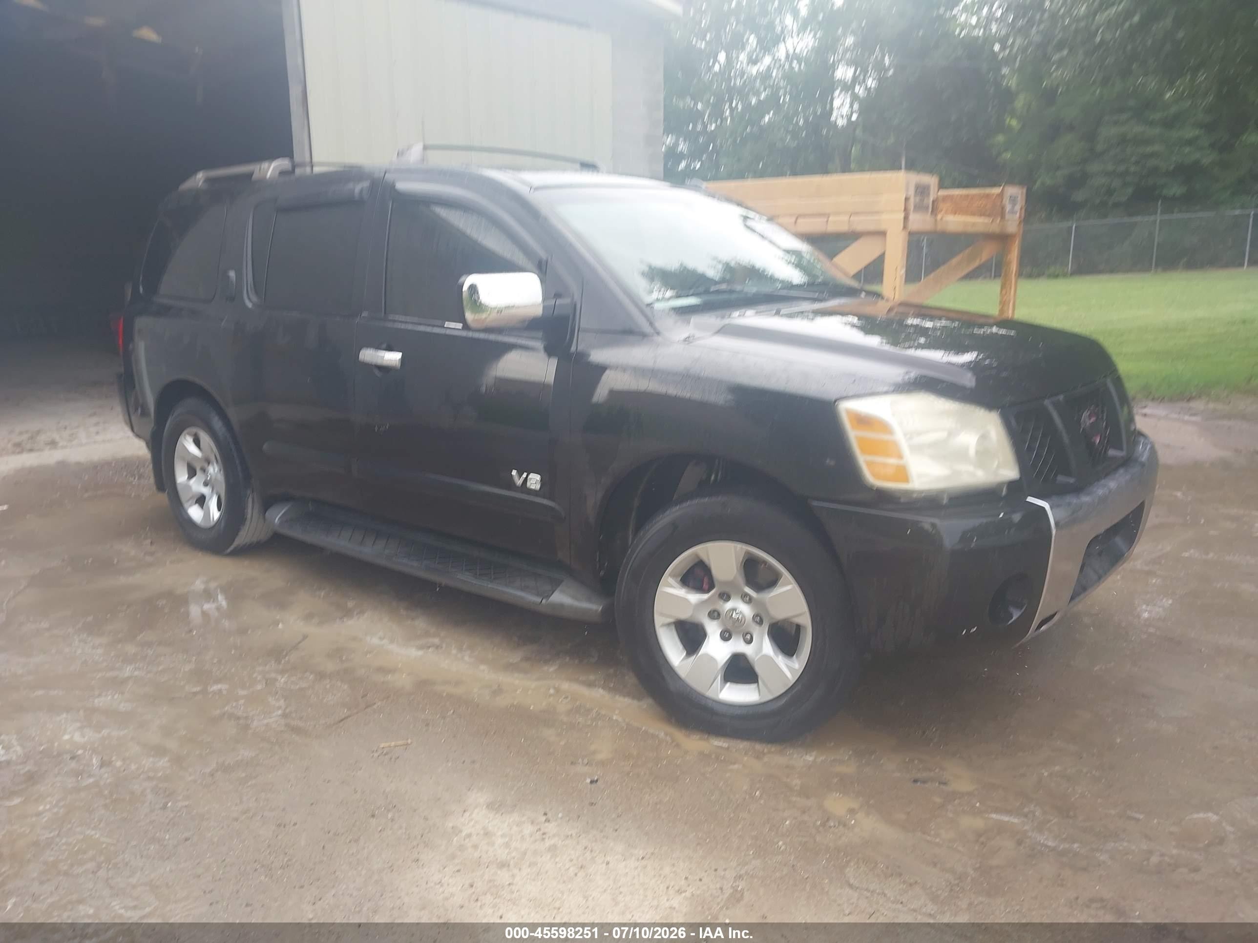 2006 Nissan Armada SE, VIN 5N1AA08A26N730773 — Обычный износ