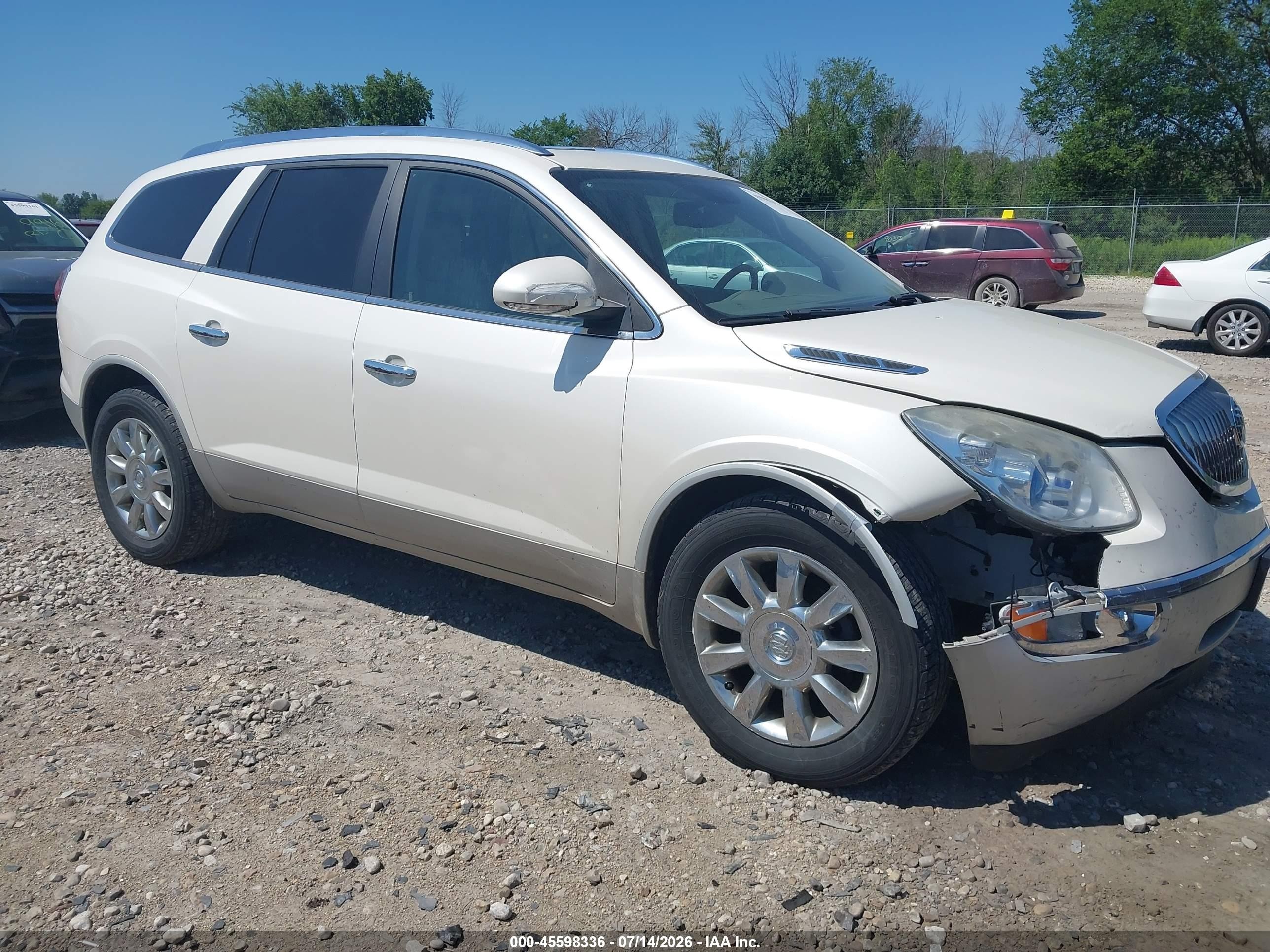 2011 Buick Enclave CXL-1, VIN 5GAKVBED0BJ269941 — Front end