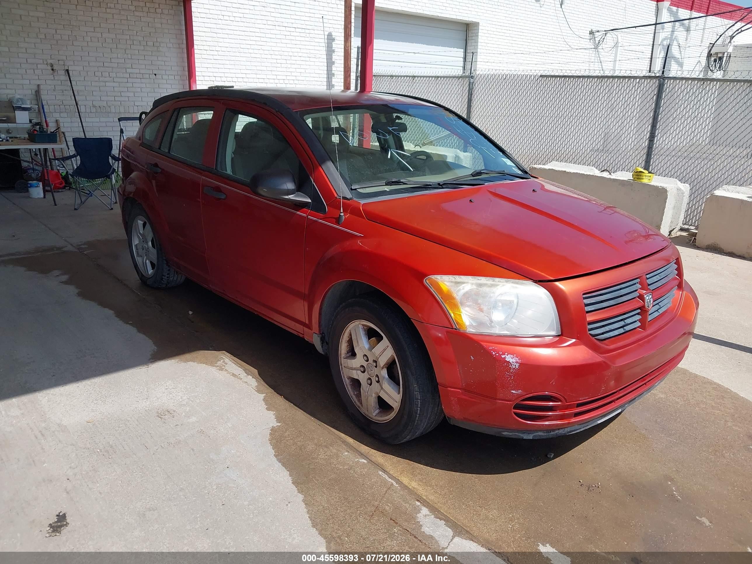 2008 Dodge Caliber SE, VIN 1B3HB28B38D503400 — Normal wear