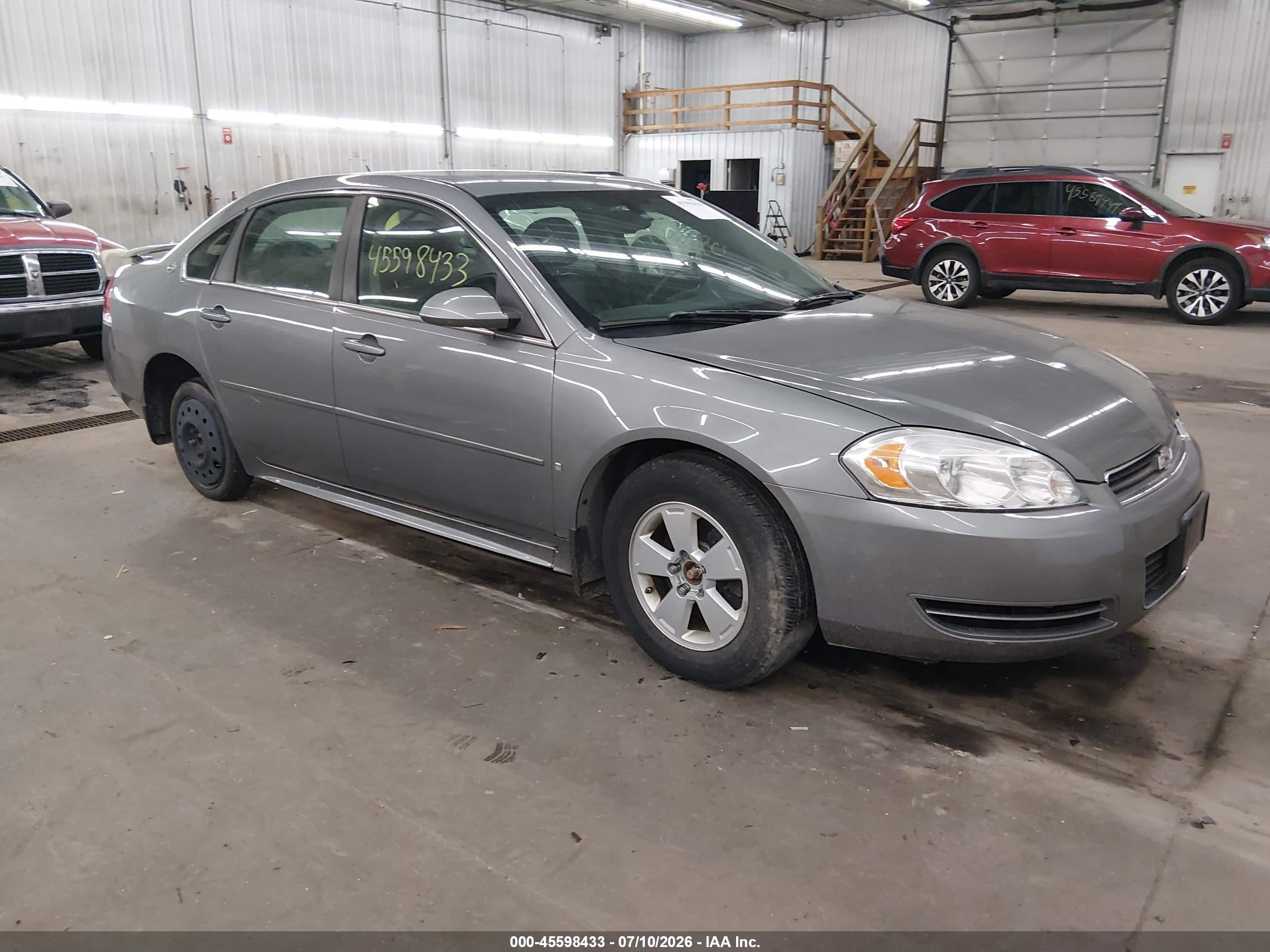 2009 Chevrolet Impala LT, VIN 2G1WT57K791241019 — Normal wear