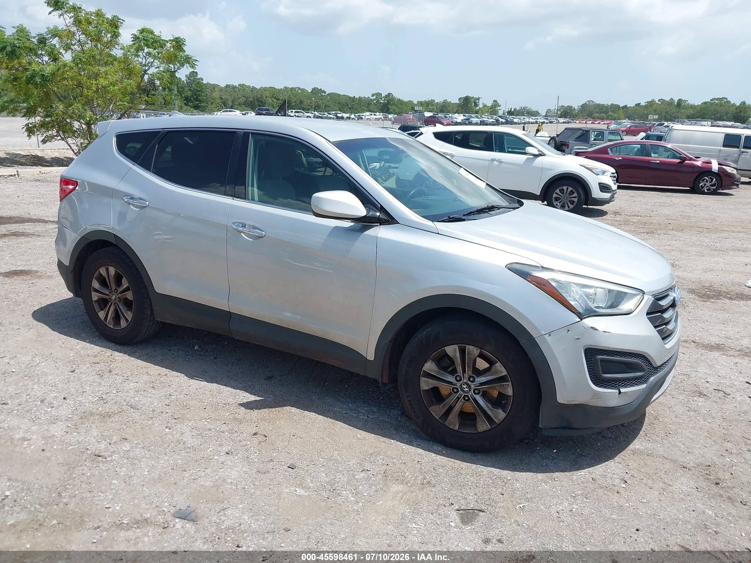 2013 Hyundai Santa Fe Sport, VIN 5XYZT3LB1DG071351 — Normal wear