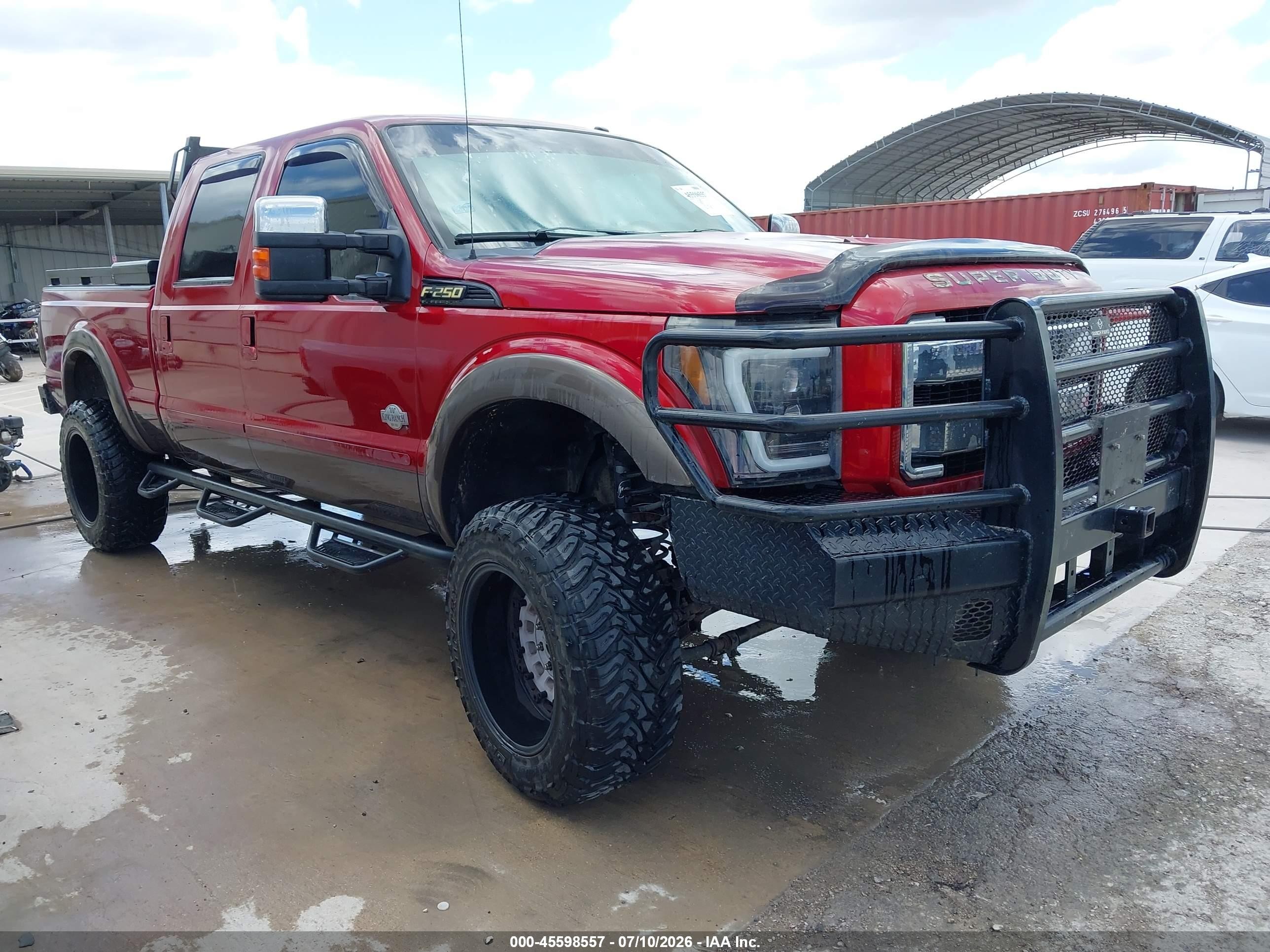 2015 Ford F-250 XLT, VIN 1FT7W2B6XFED27785 — Normal wear
