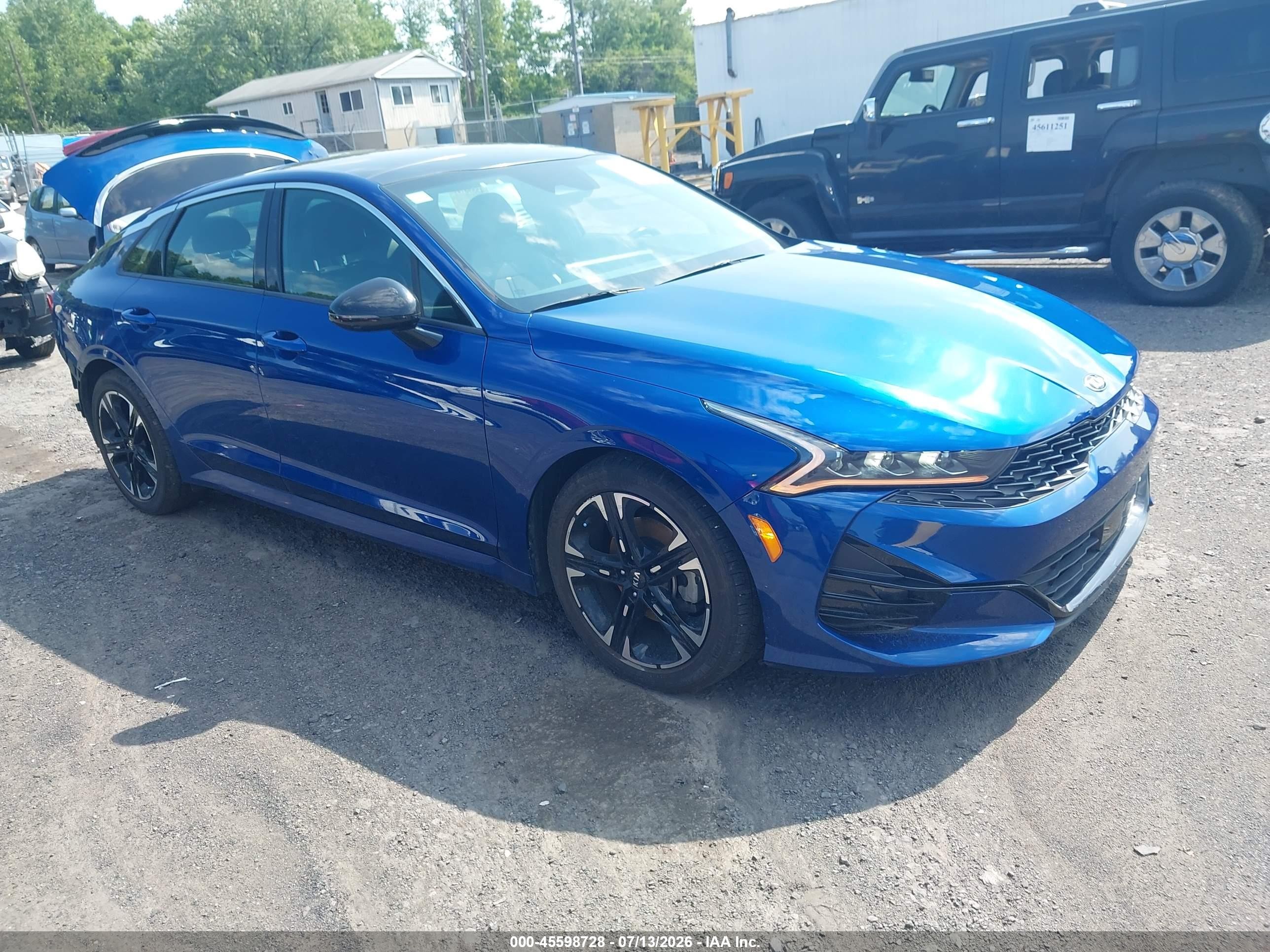 2021 Kia K5 GT-Line, VIN 5XXG64J22MG047944 — Rear end