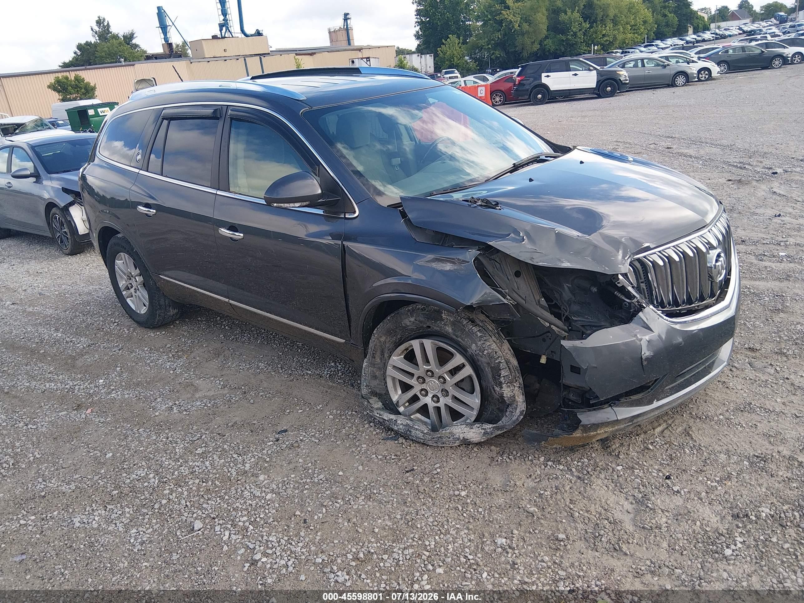2014 Buick Enclave Convenience, VIN 5GAKRAKD0EJ106634 — Front end