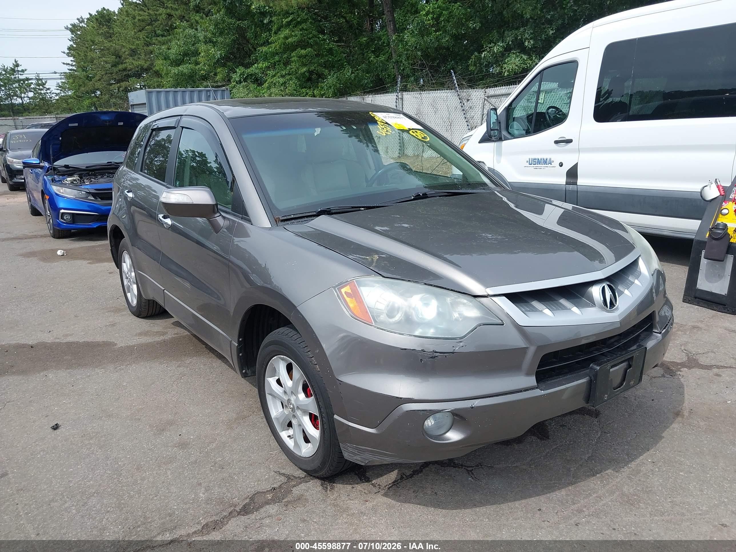 2007 Acura RDX, VIN 5J8TB18227A022865 — Бок