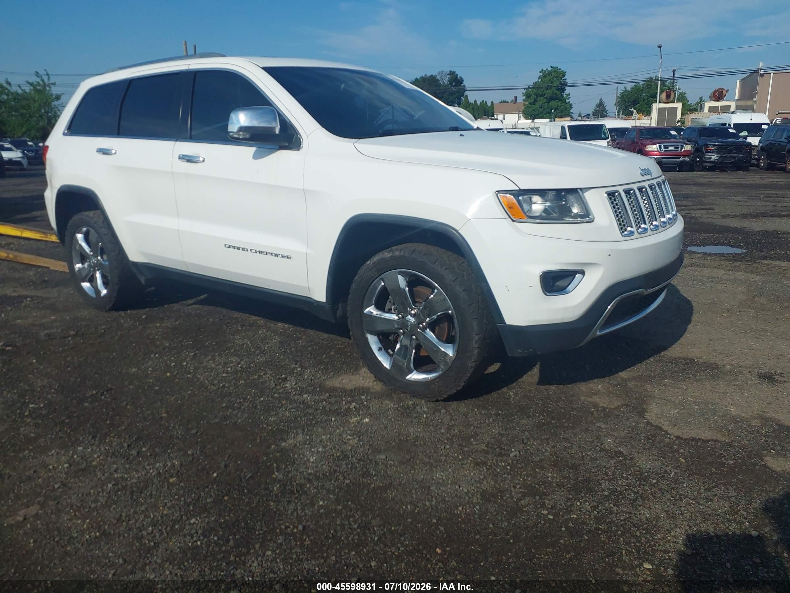 2015 Jeep Grand Cherokee Limited, VIN 1C4RJFBG0FC158461 — Электрика