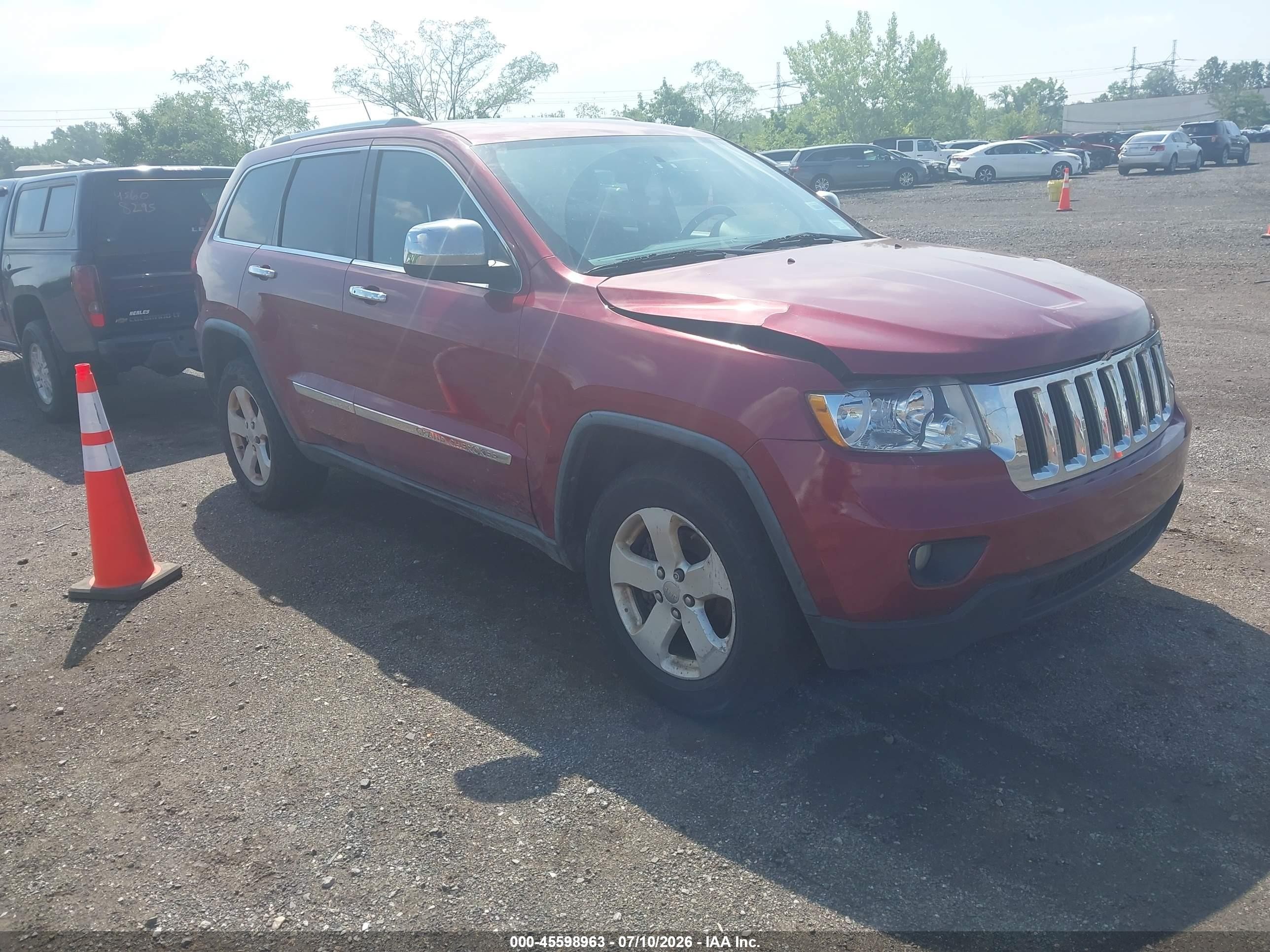 2012 Jeep Grand Cherokee Laredo, VIN 1C4RJFAG4CC156726 — Normal wear
