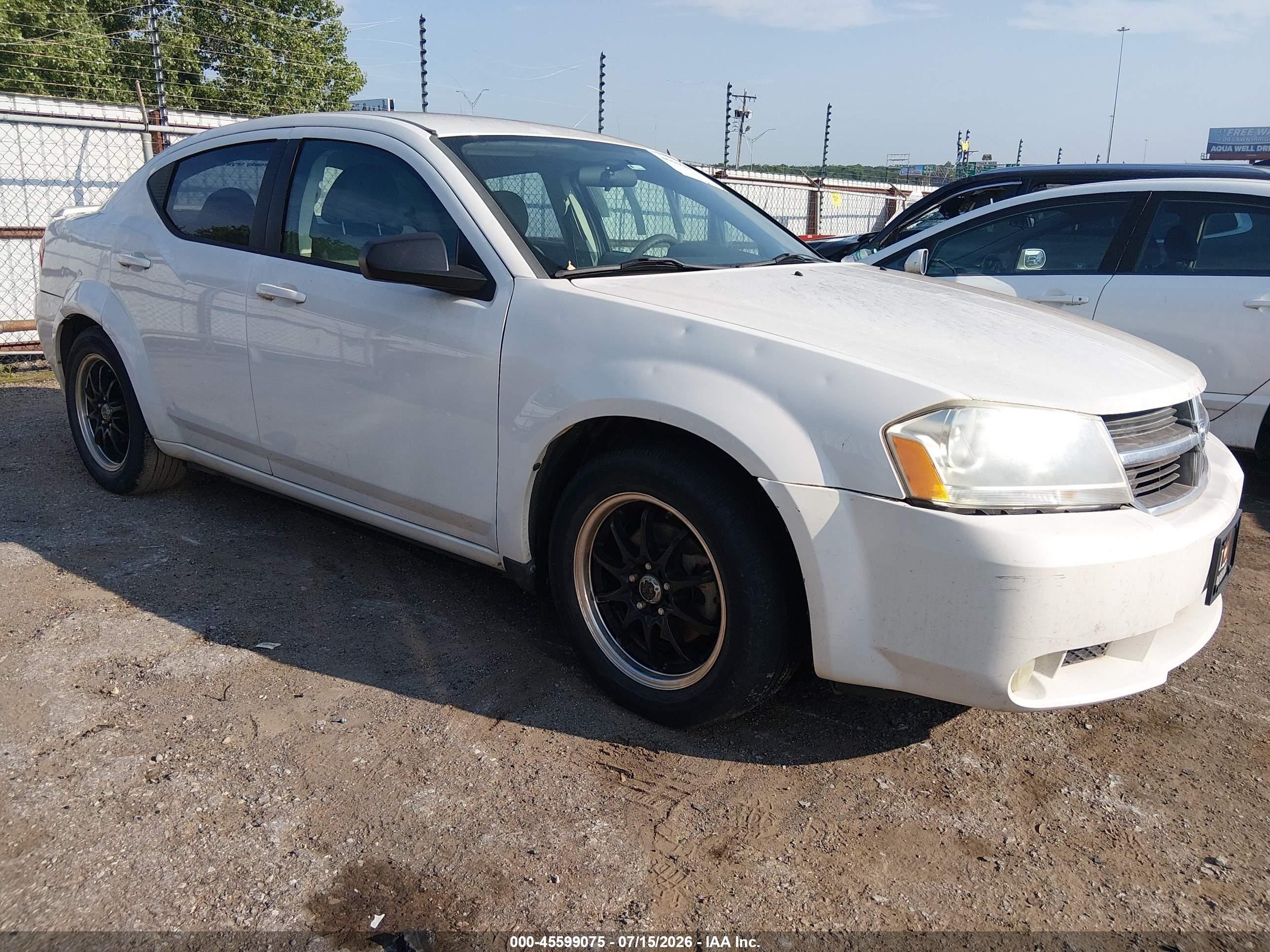 2008 Dodge Avenger SXT, VIN 1B3LC56K58N131368 — Normal wear