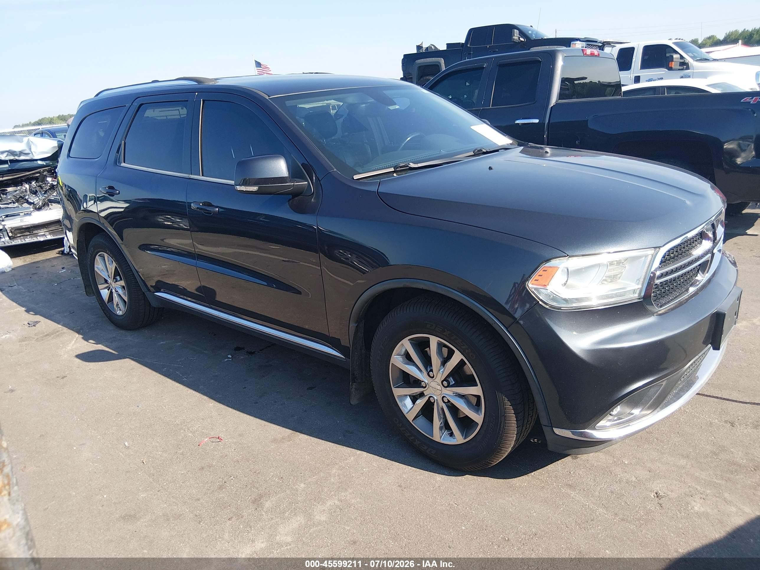 2015 Dodge Durango Limited, VIN 1C4RDHDG8FC823865 — Front end