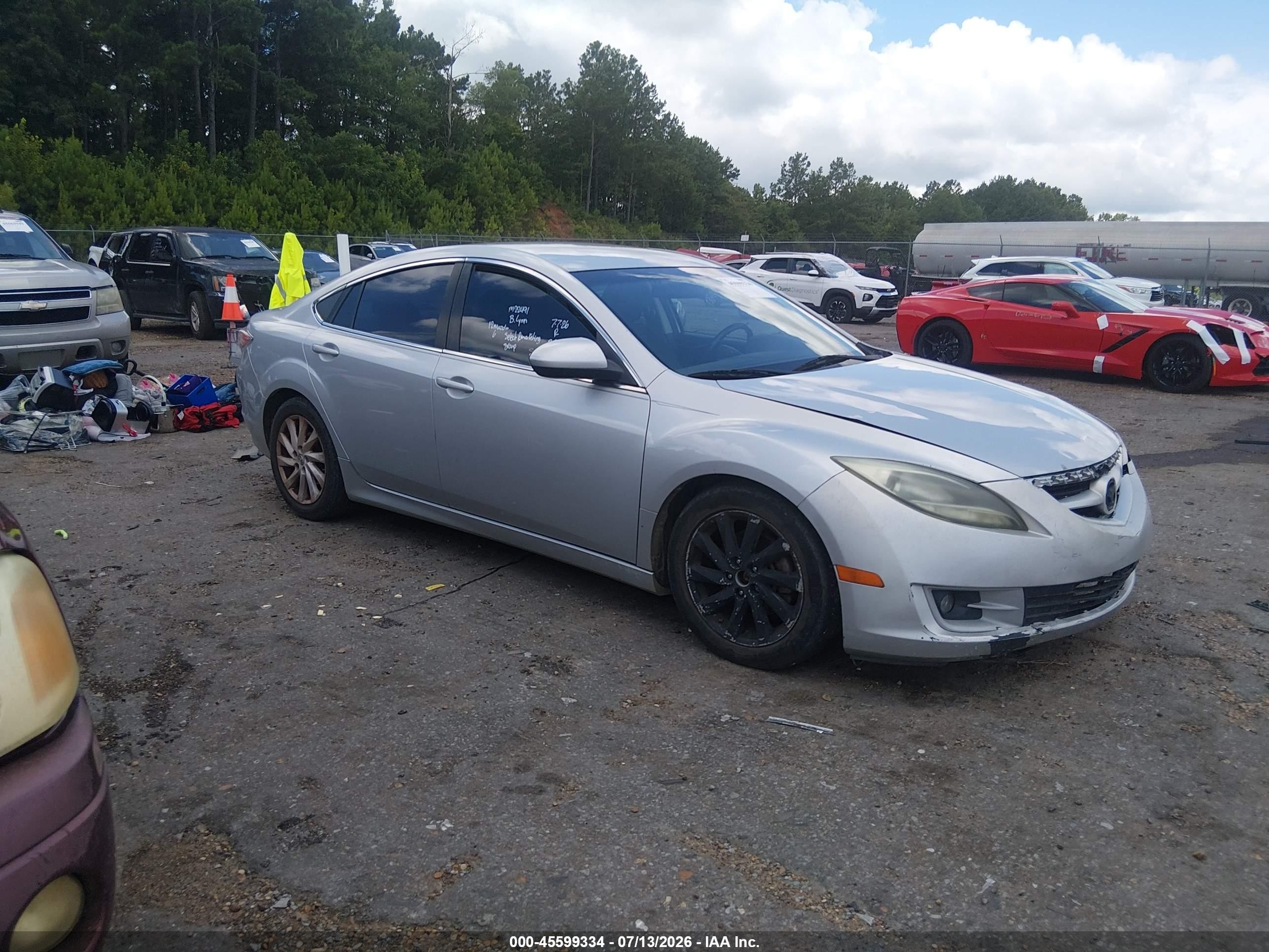 2012 Mazda 6 i Touring, VIN 1YVHZ8DH4C5M22491 — Repossession